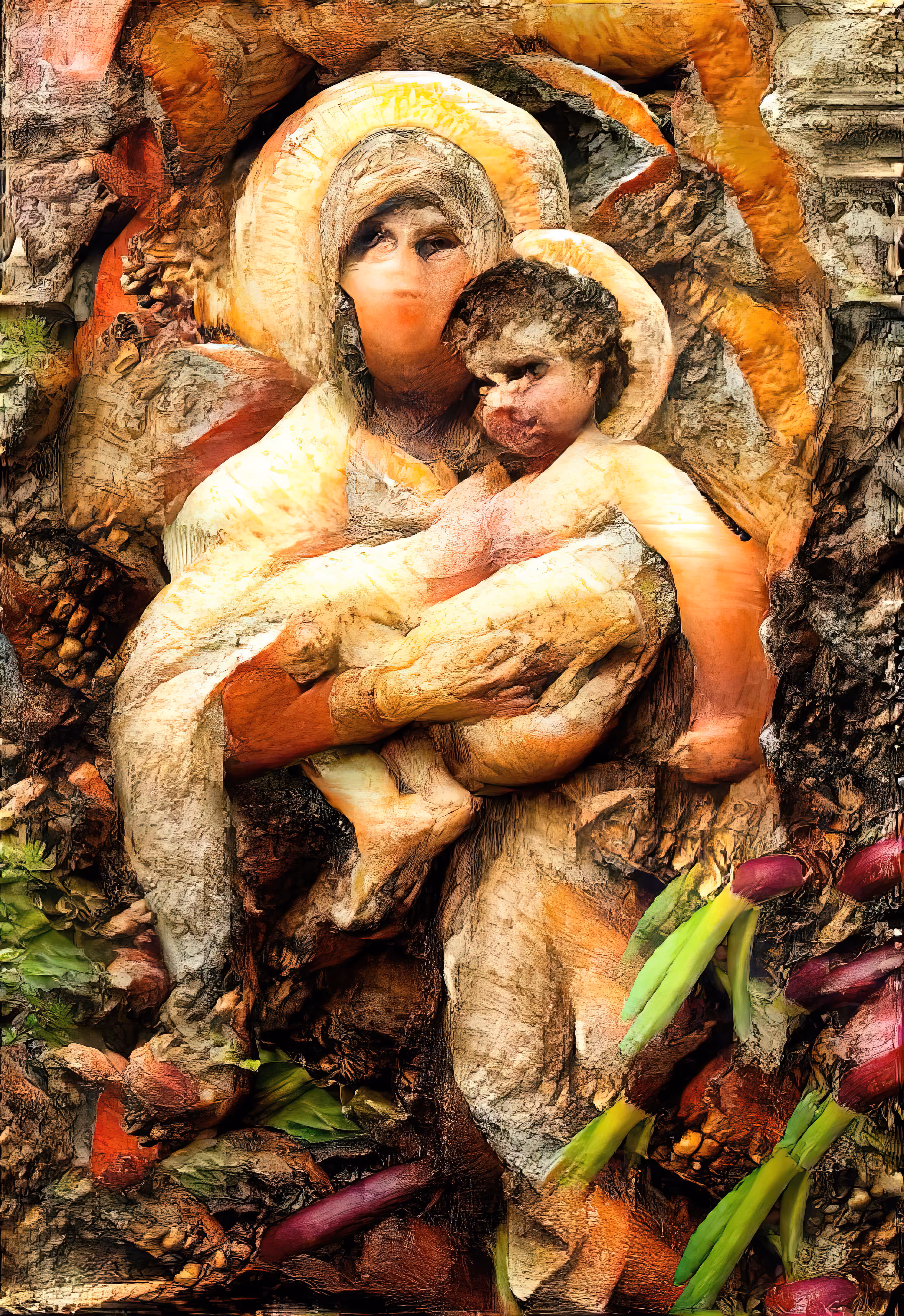The Holy Child With Rotting Fruit