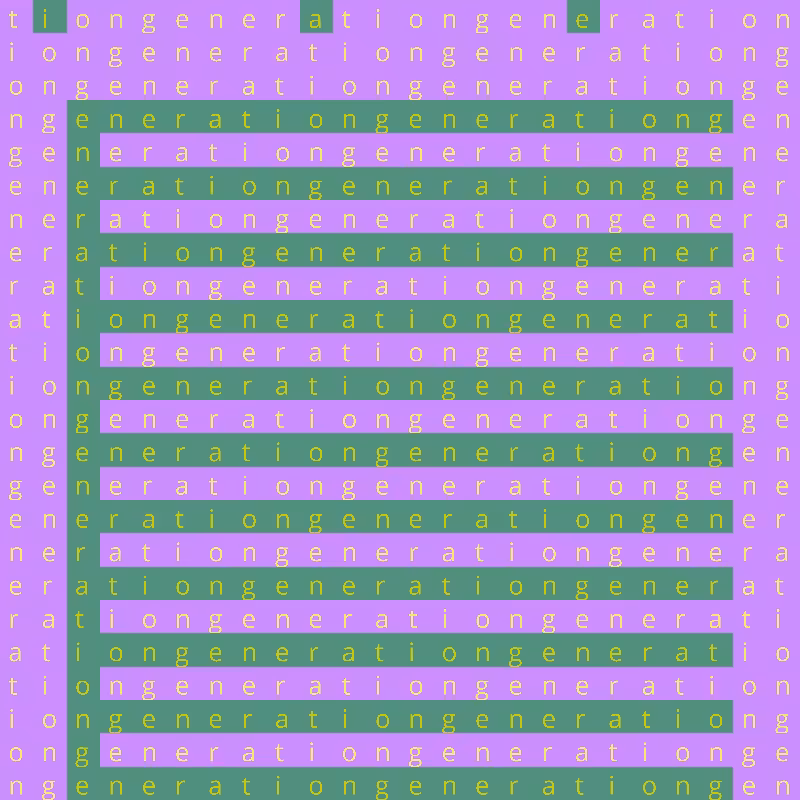 Generation - Automata #262