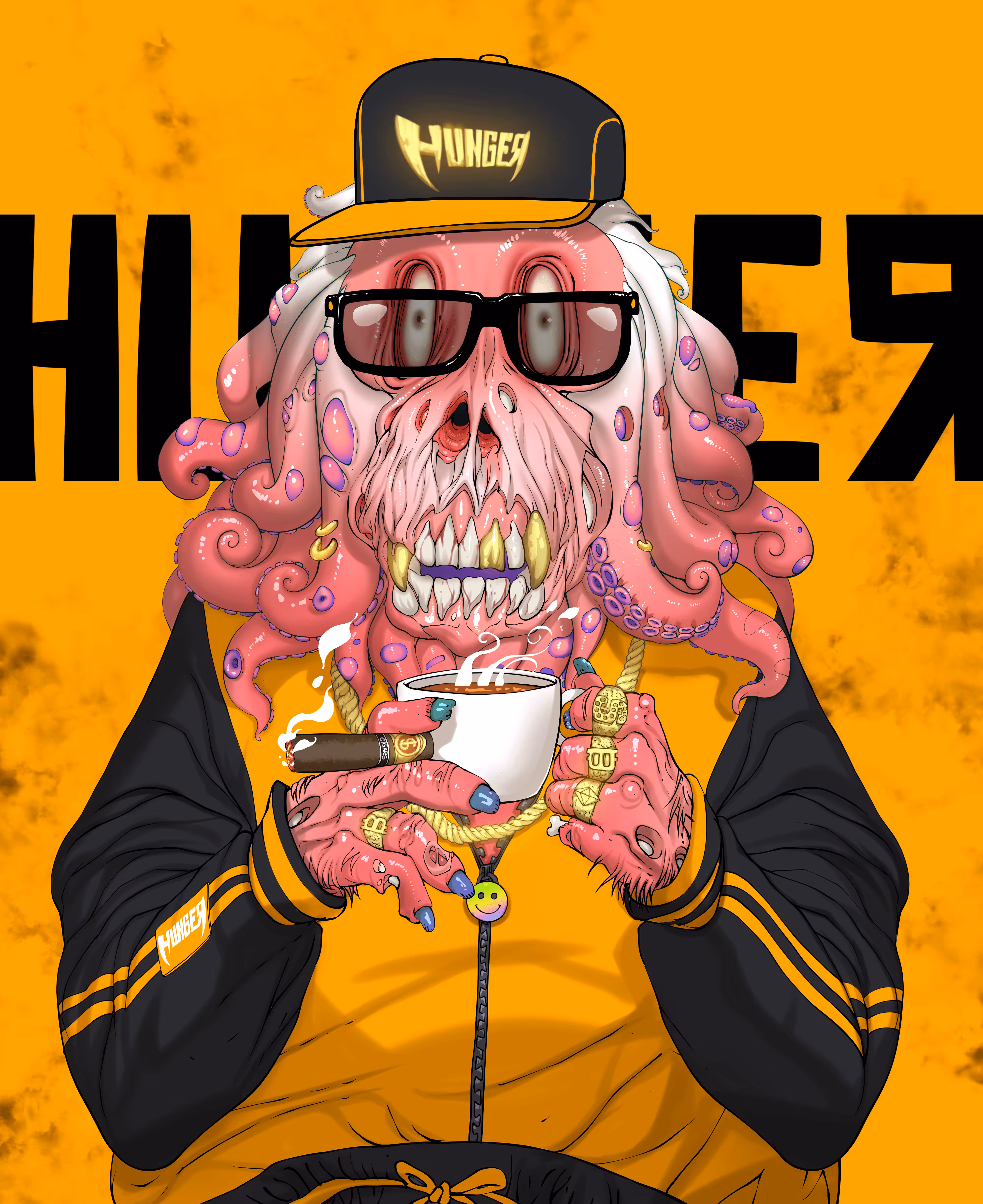 Lewd old monkey