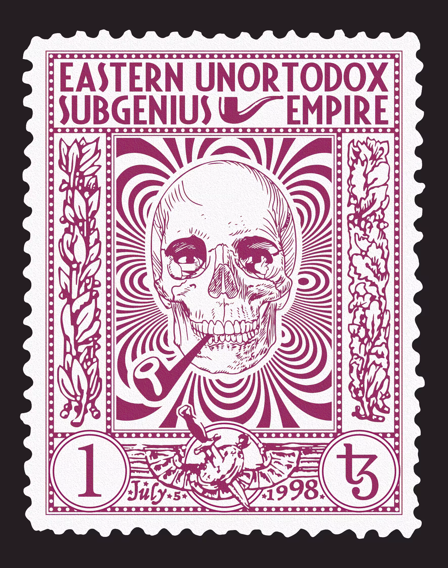 Skull and Bob :-: ed. 1/1 :-: Grape Purple Series 7/17