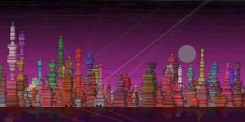 Fictional Cityscapes #34