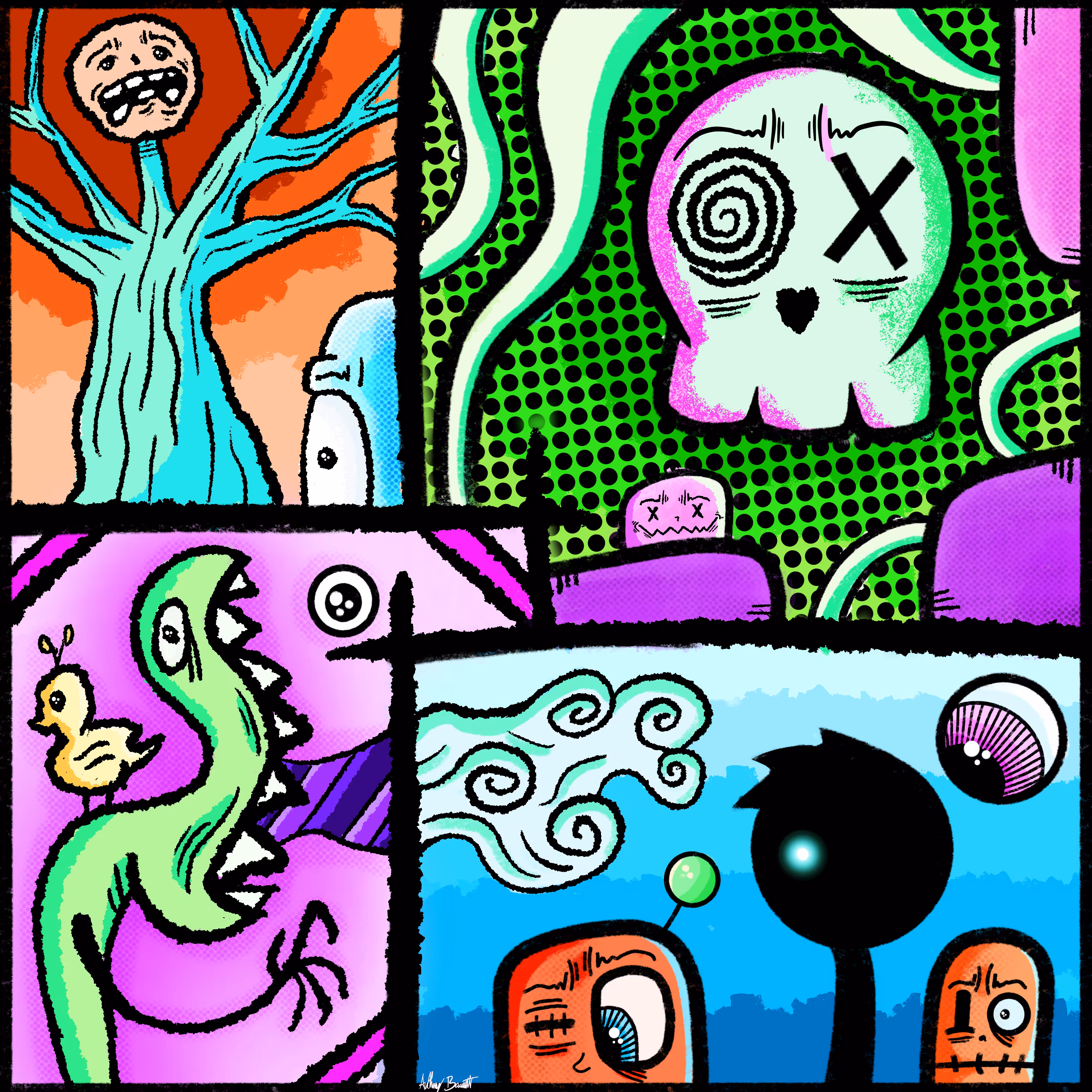 Murder OBJKTs: Abstract Murder #12