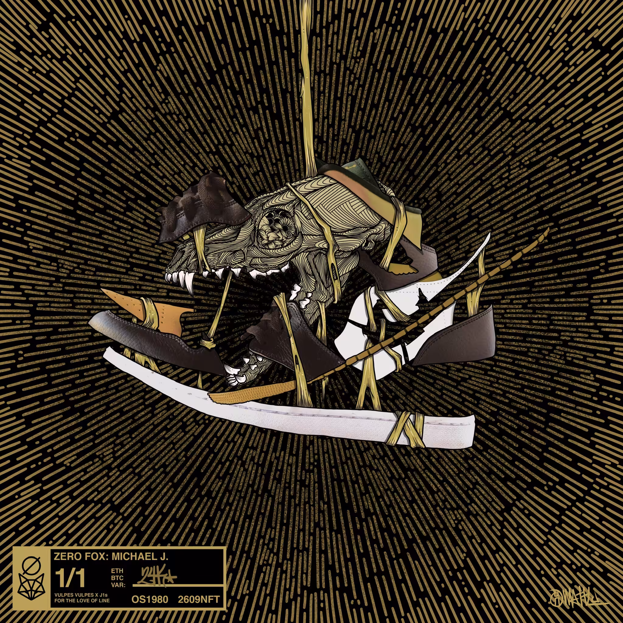 Zero Fox/Michael J - "24K" 1/1