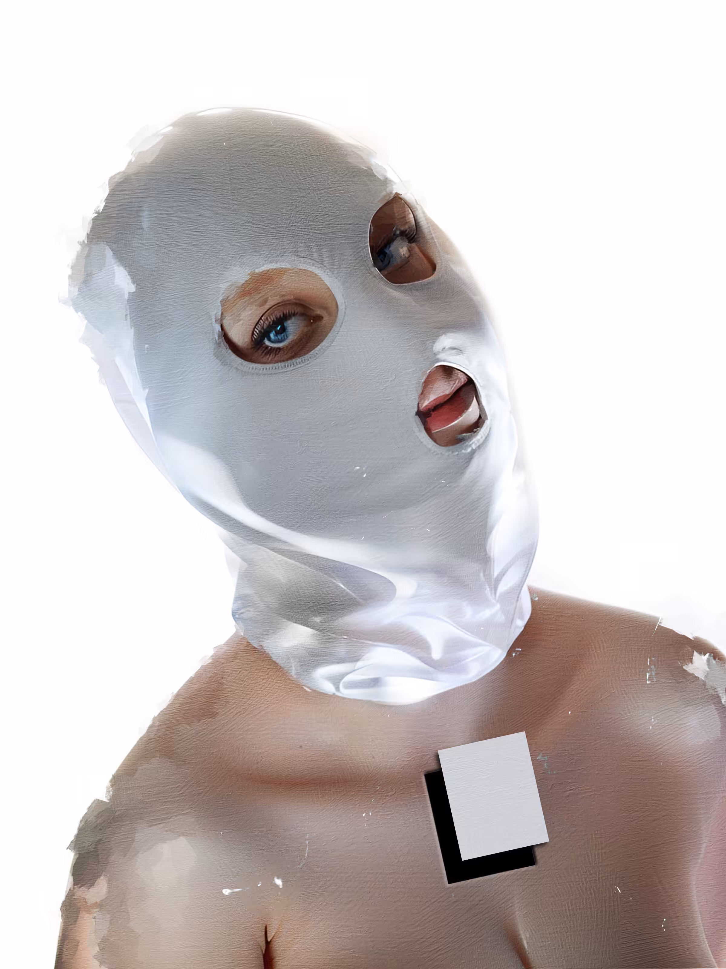 Pristine masks and invisible battles, waged within