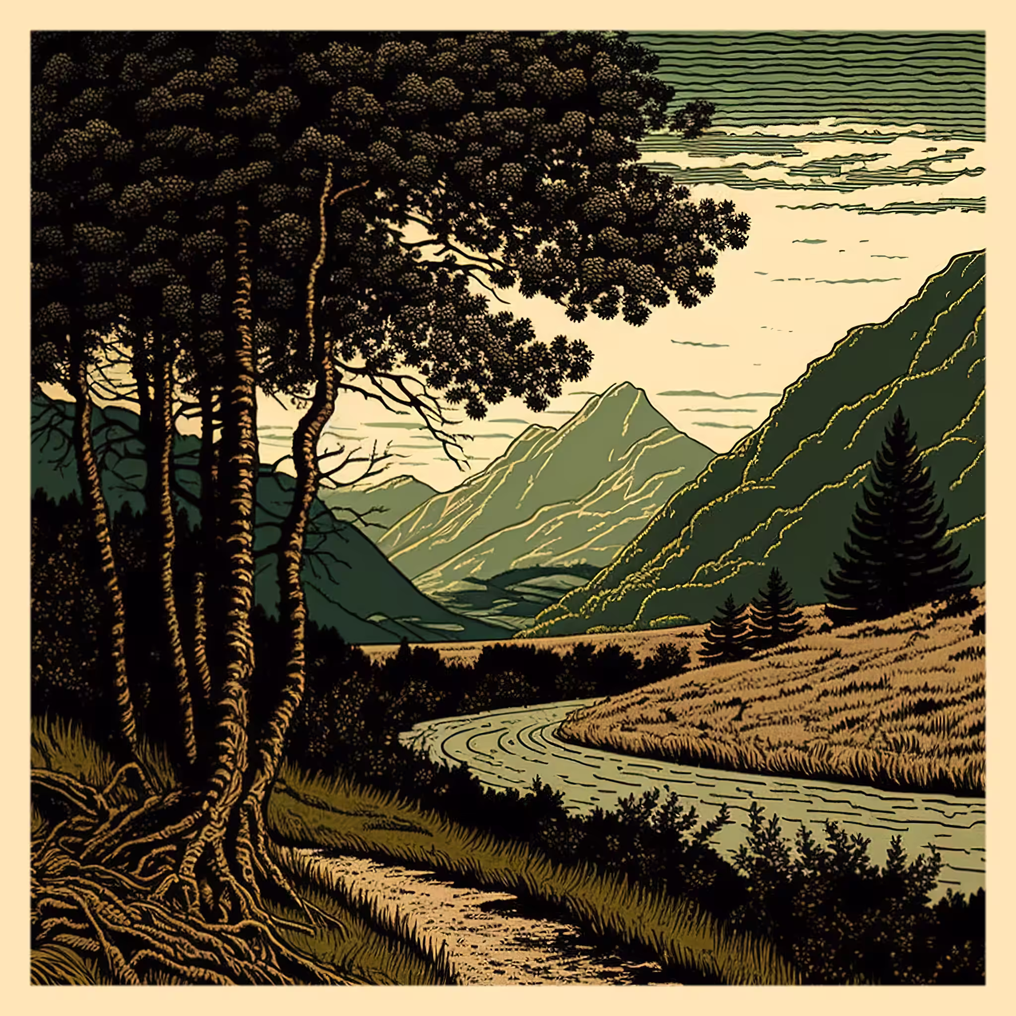 Woodcut #4