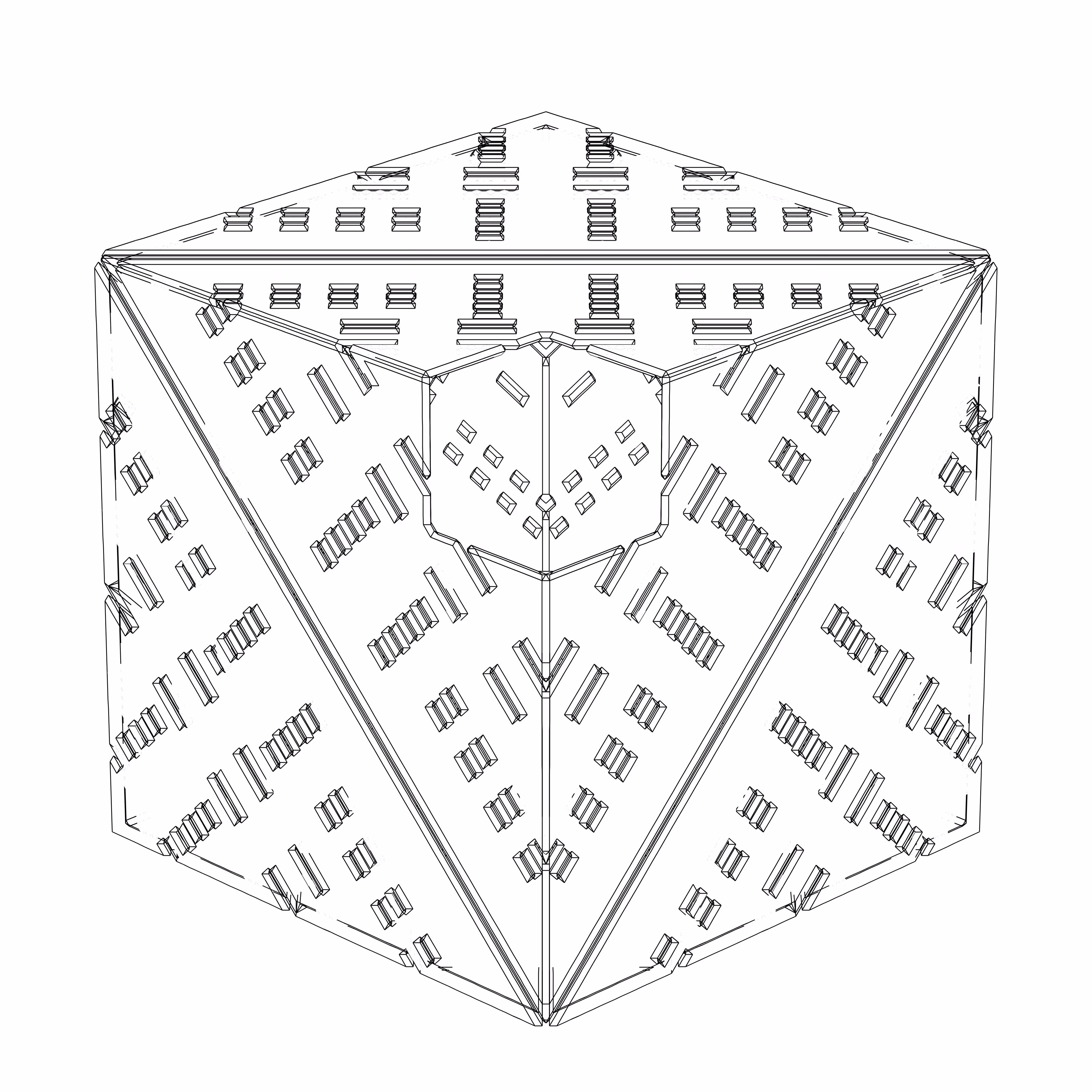 LL21 Alien Art Cube #293