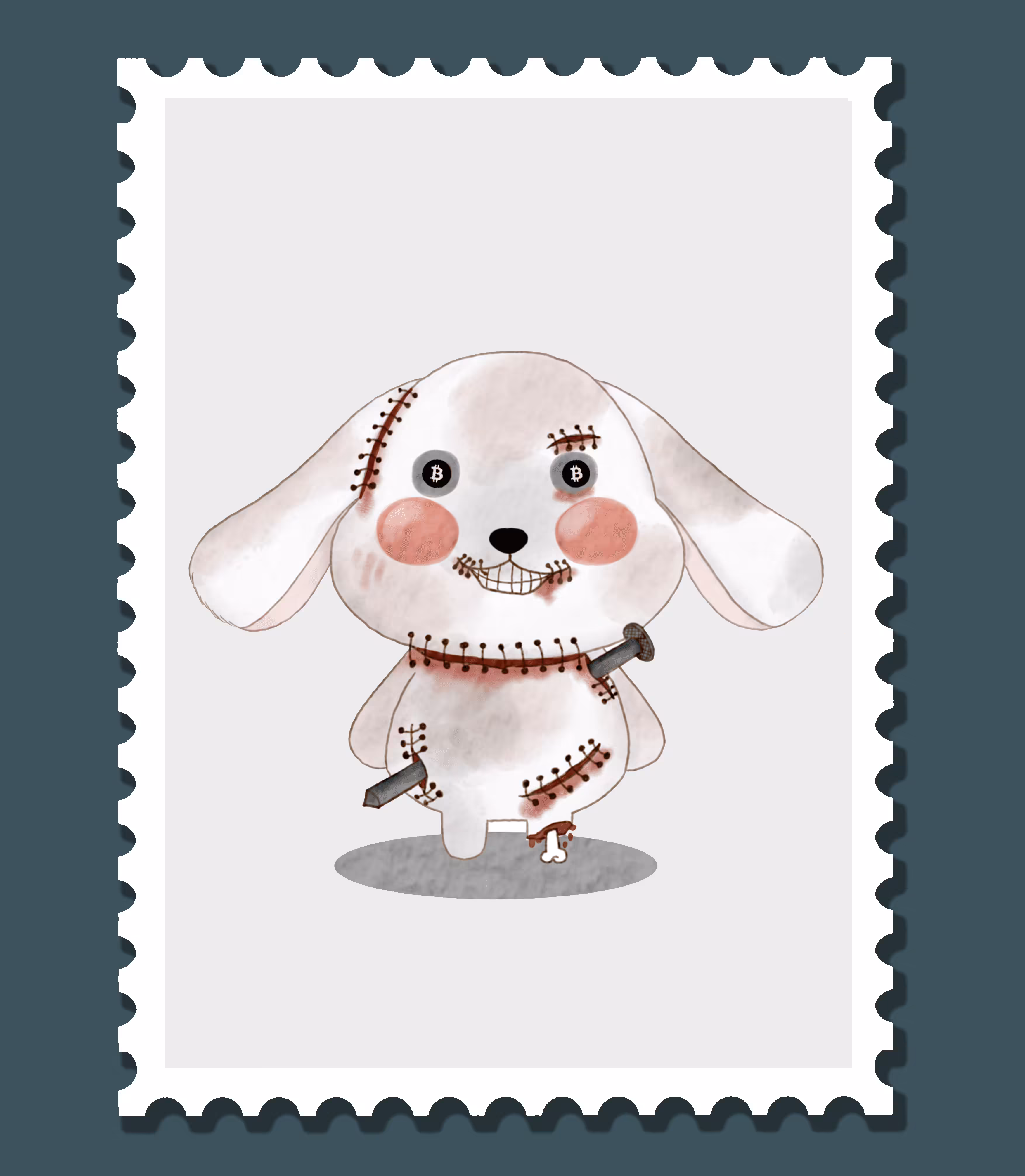 Stamp#009_ghost dog