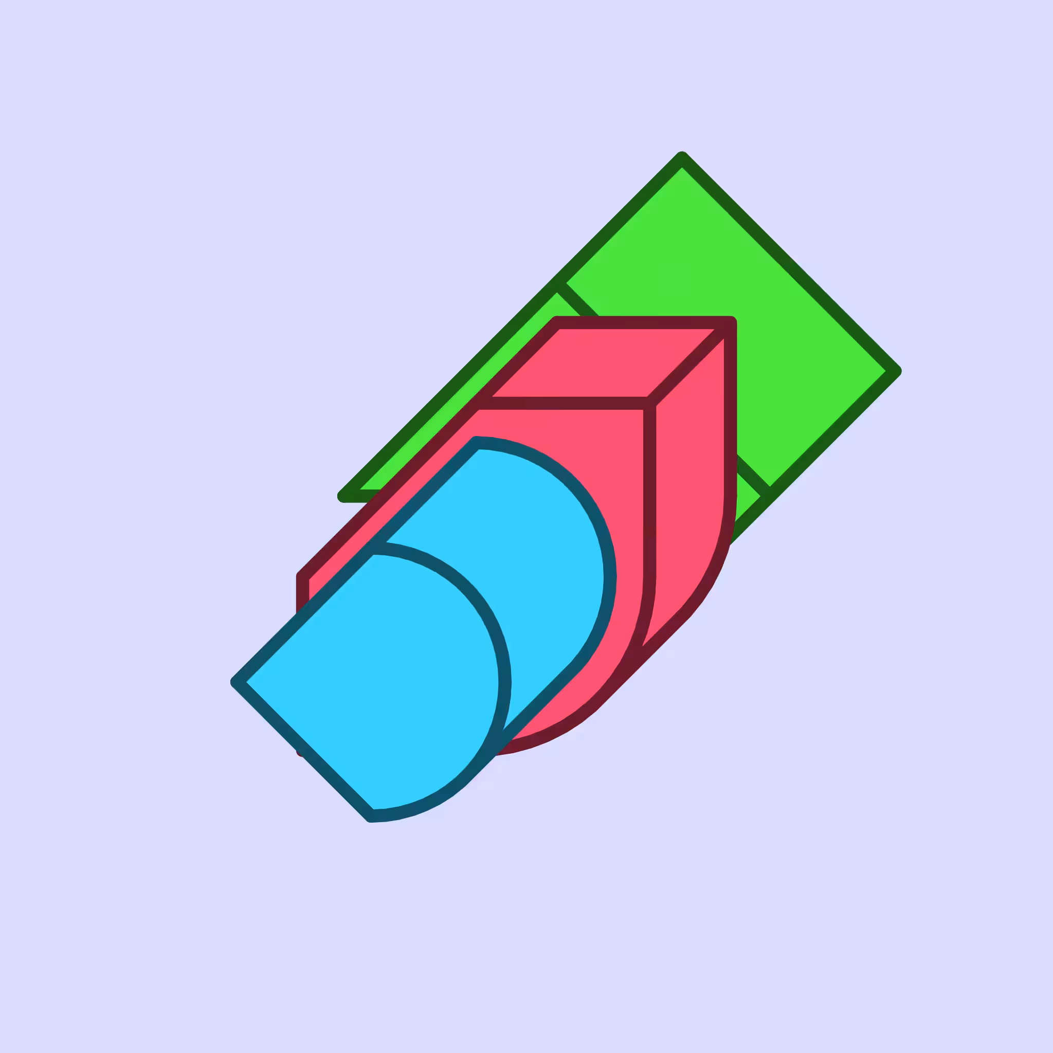Calm shapes #236