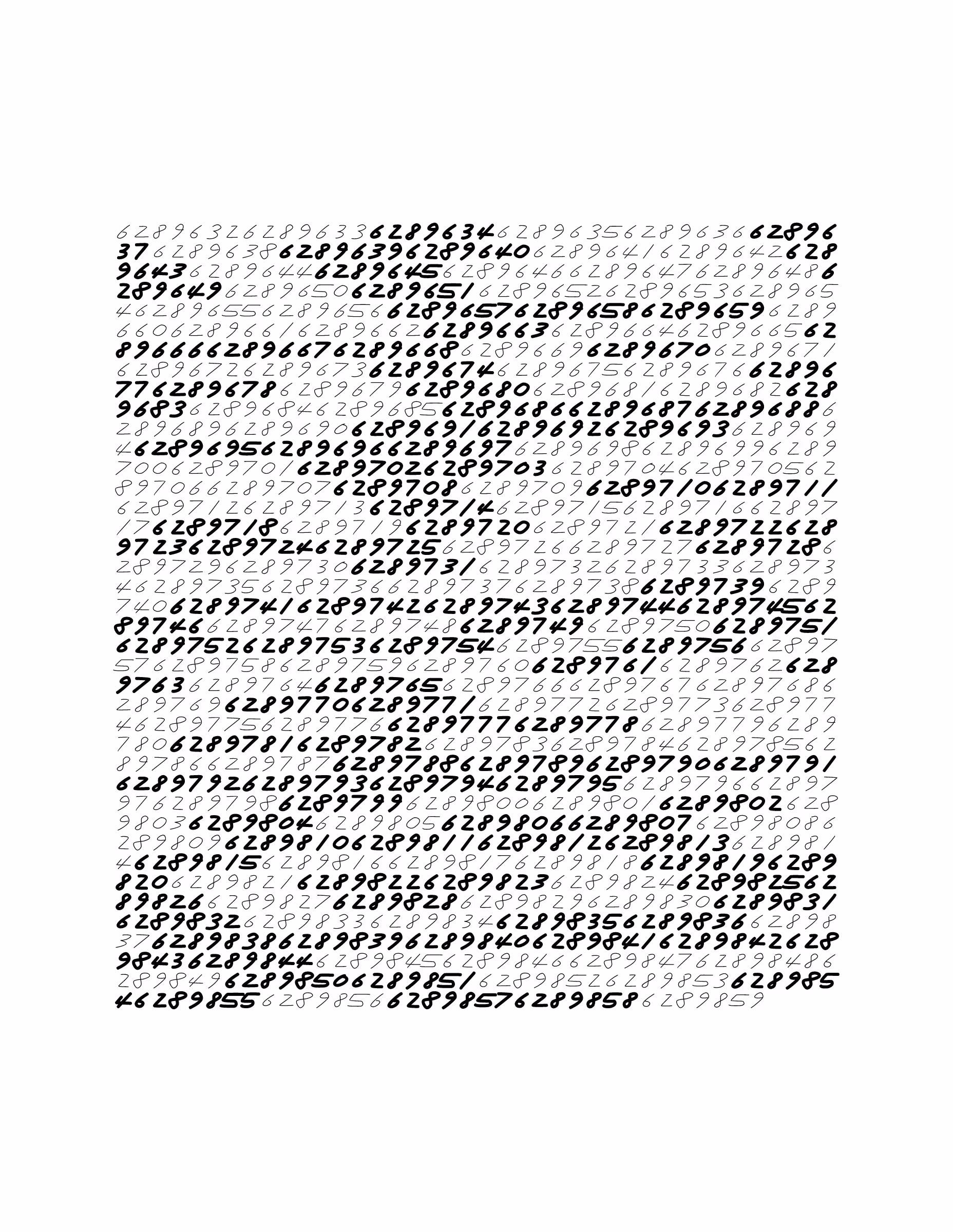 Endless (5,607,250 to Infinity) #2315