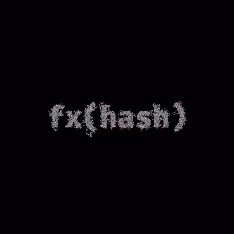 FXHASH Logo with Features #629