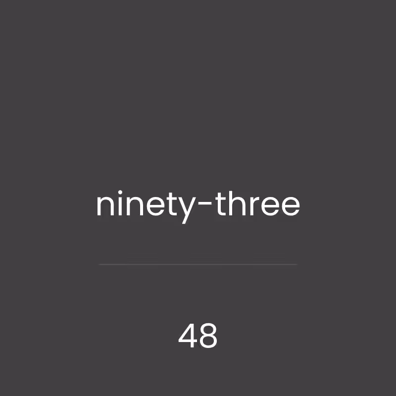 aoon - alphabetical order of numbers #48