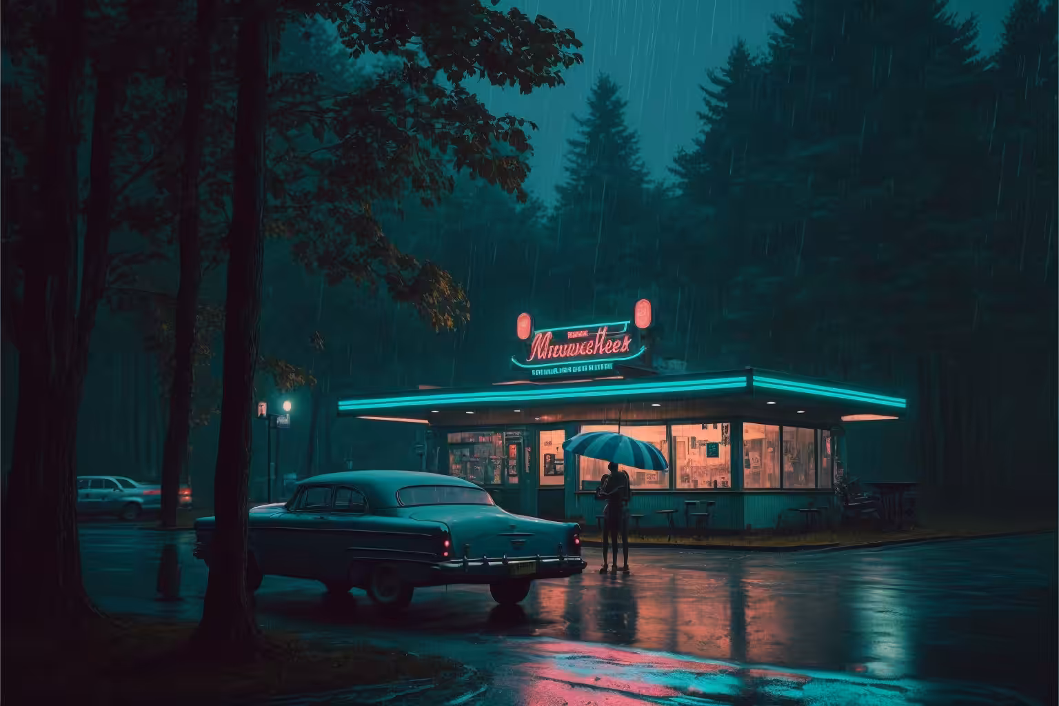 Night cafe