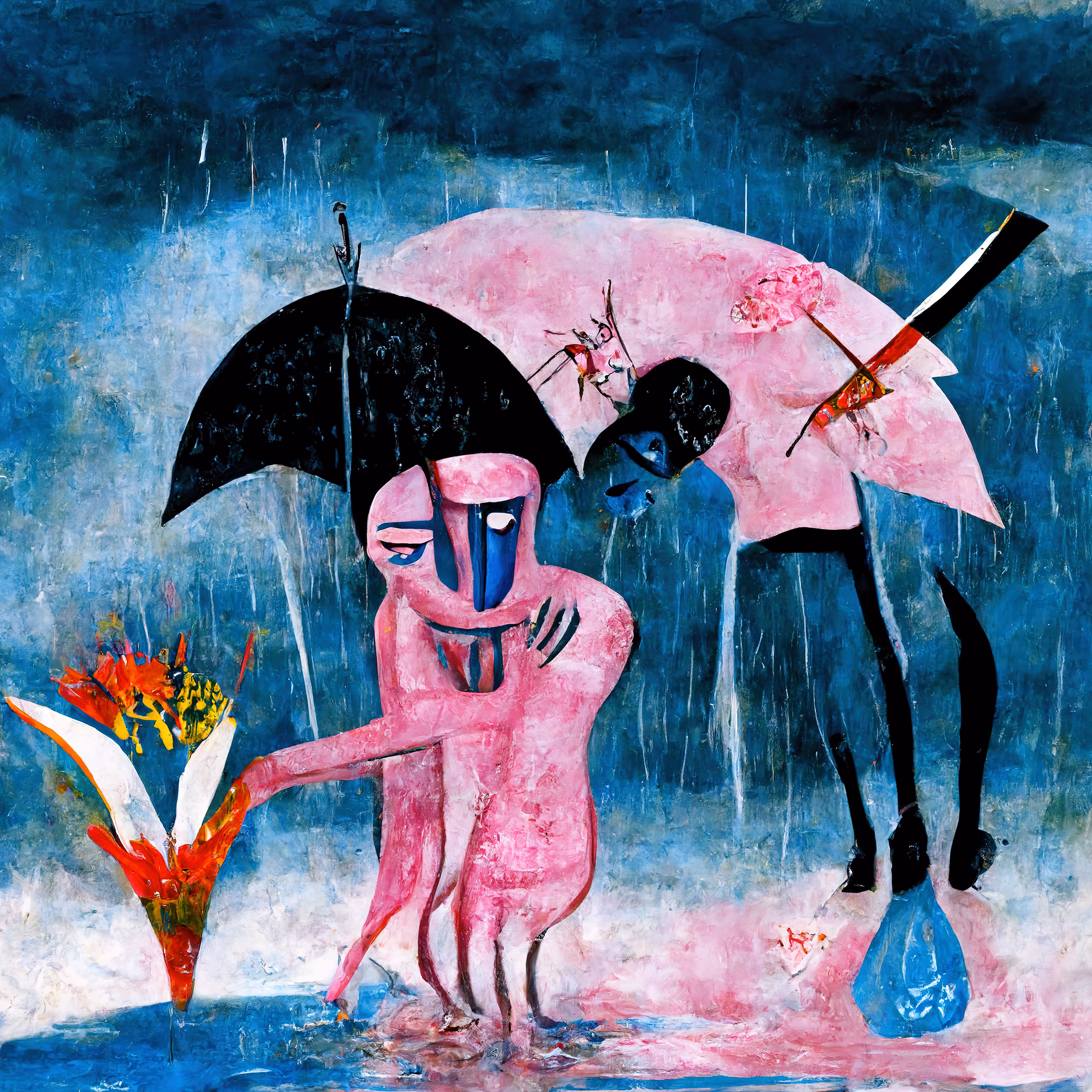 It's always raining