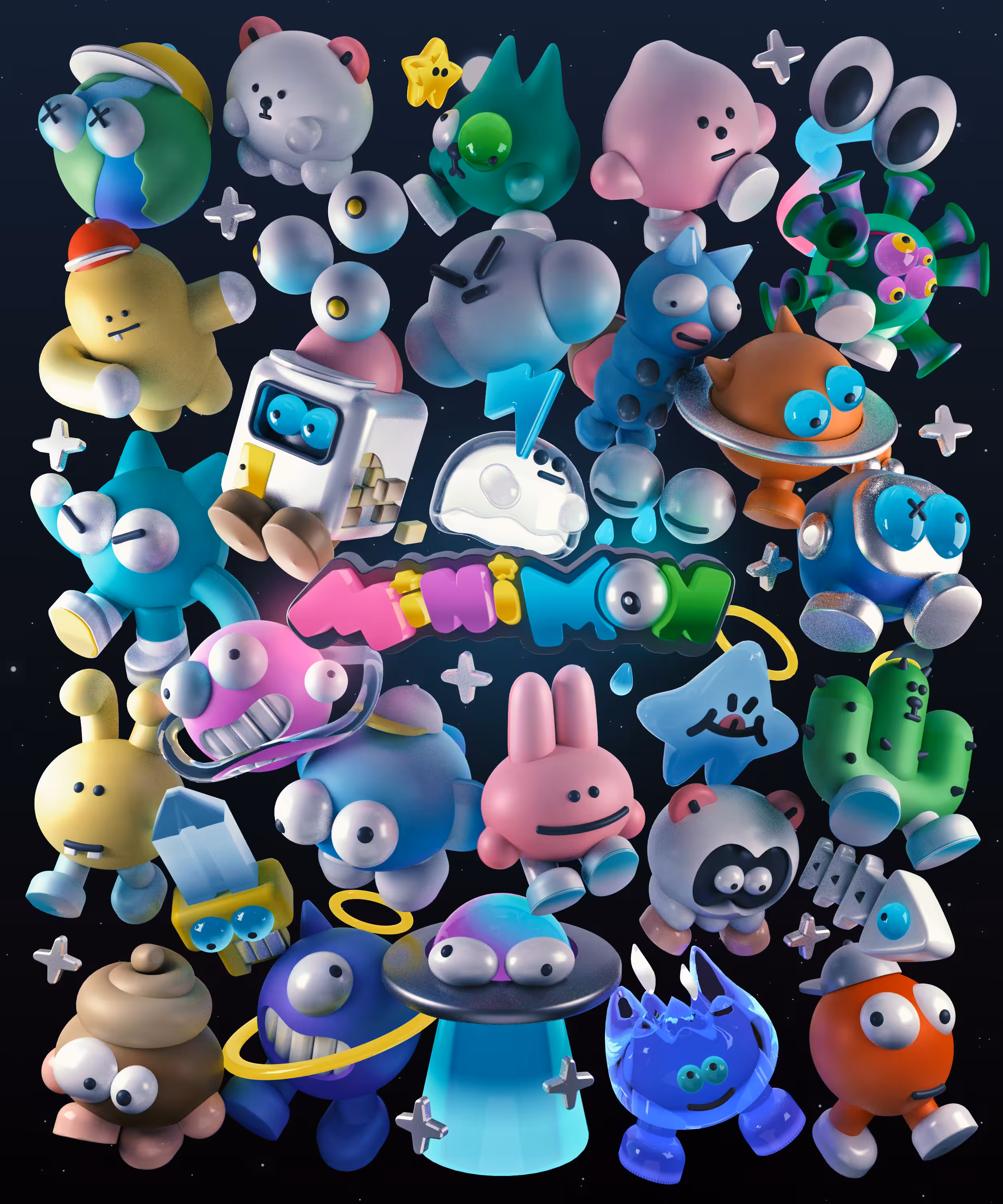 Collab Toys: 3Landers The Minimon