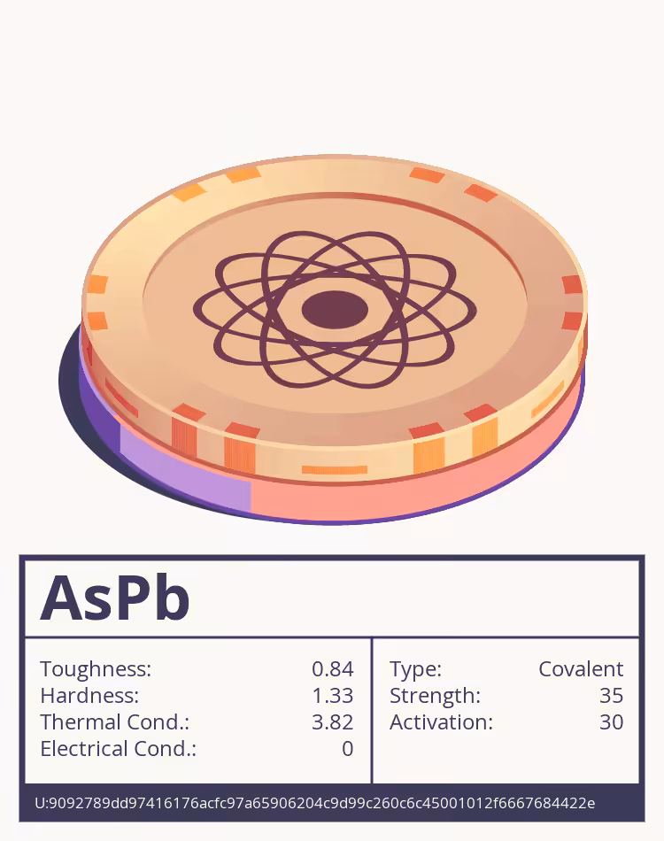 OTOM: AsPb molecule