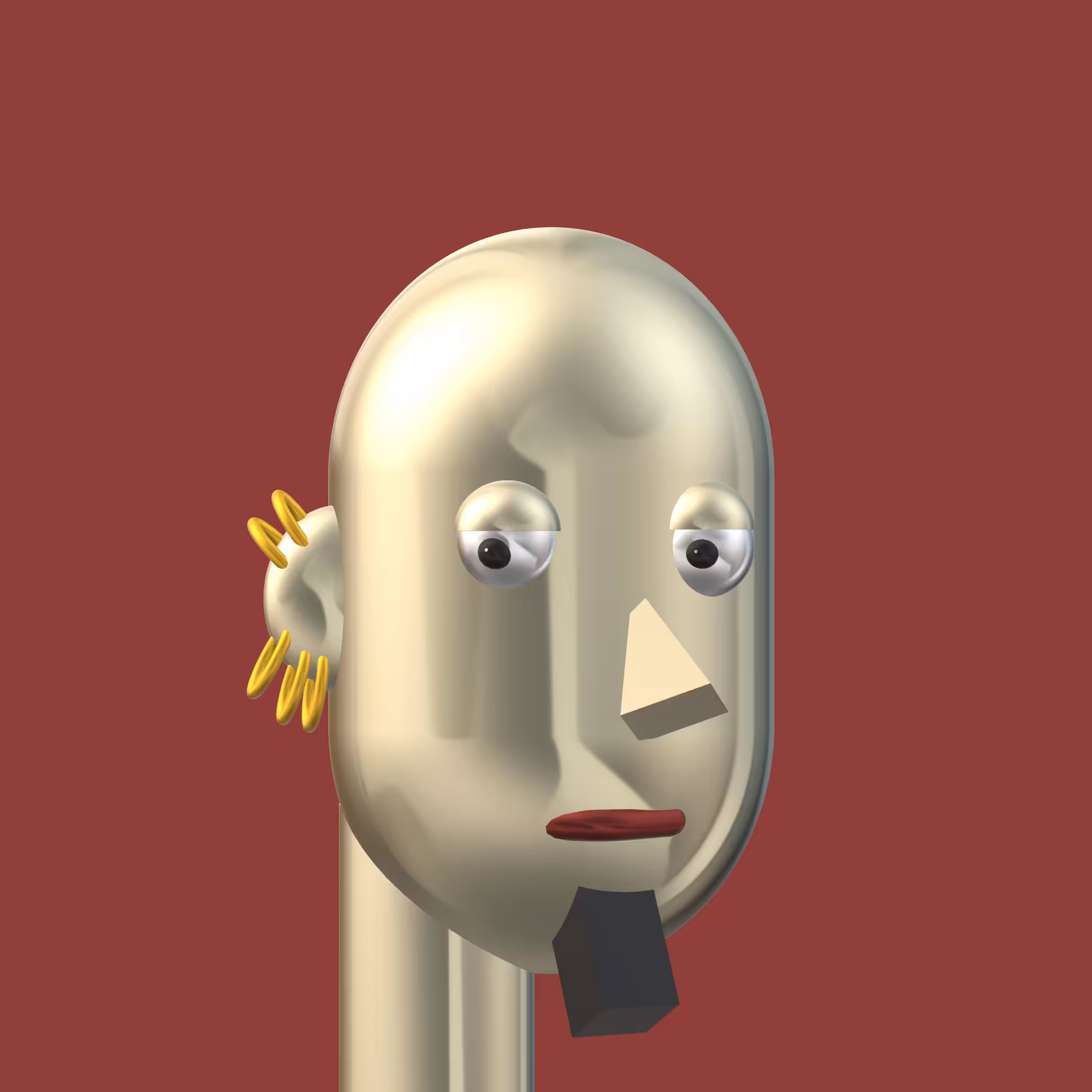 3D Metal Punks #97