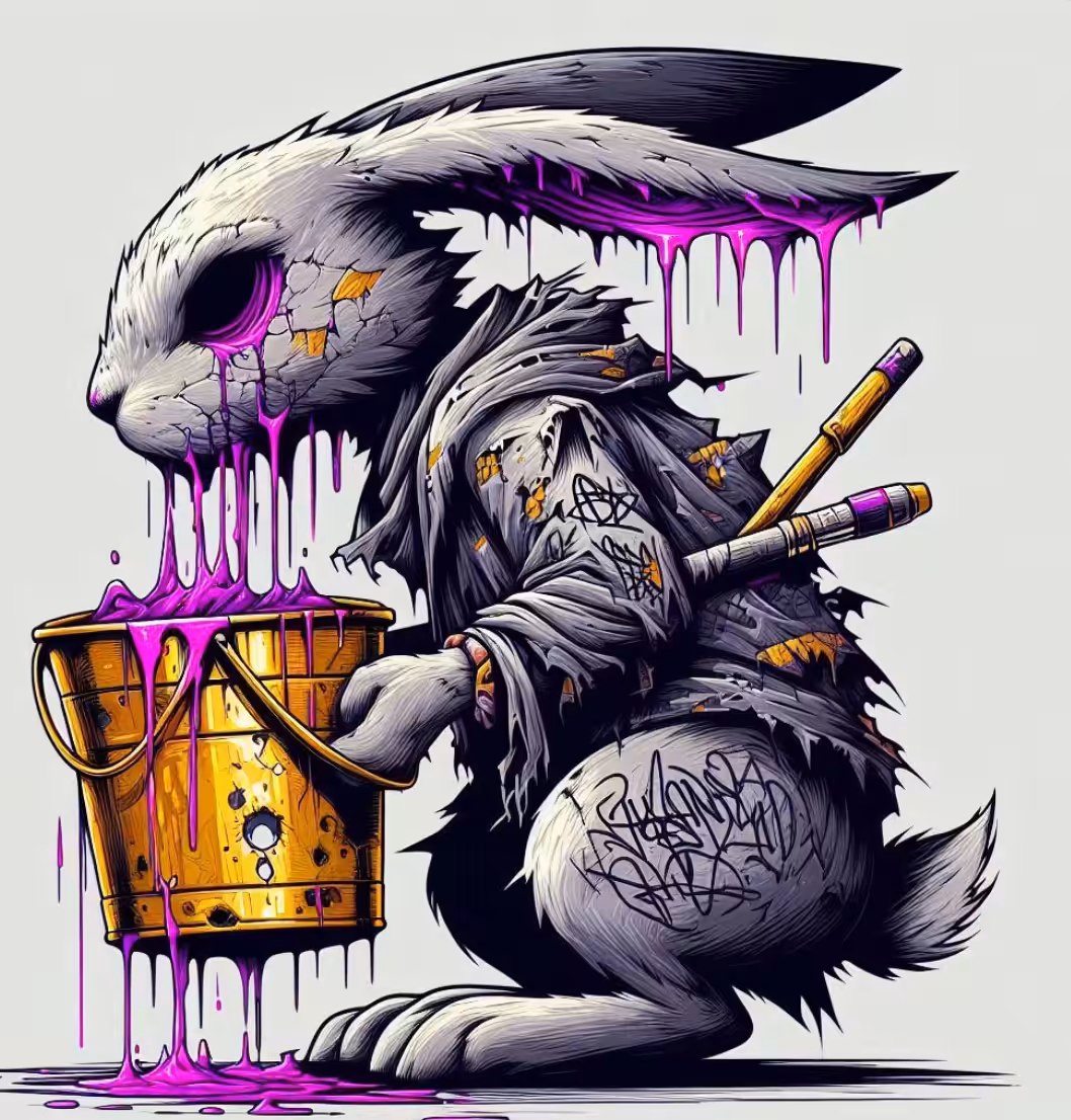 Incognito :  Painter Rabbit 