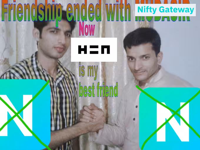 Friendship ended