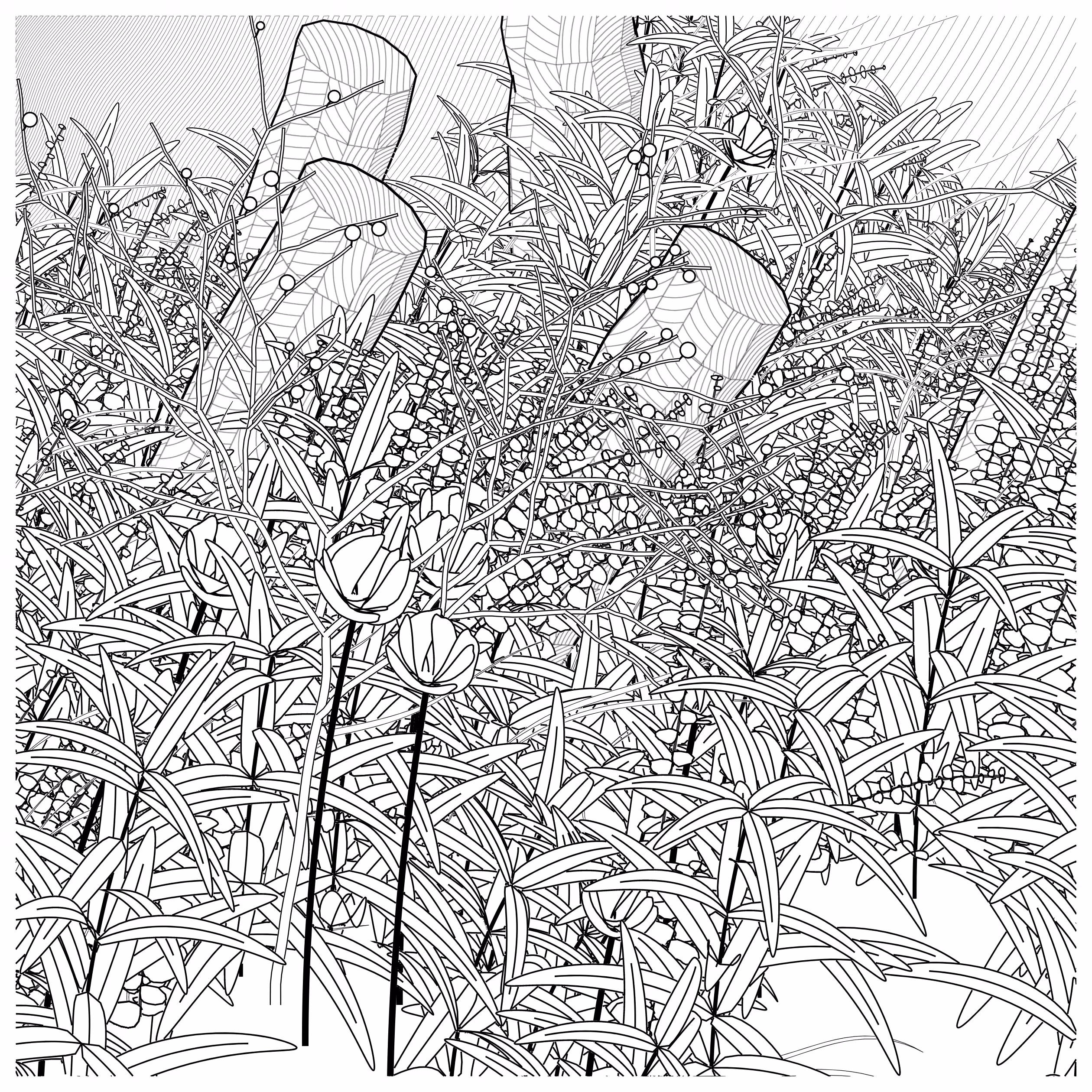 Garden, Monoliths #157