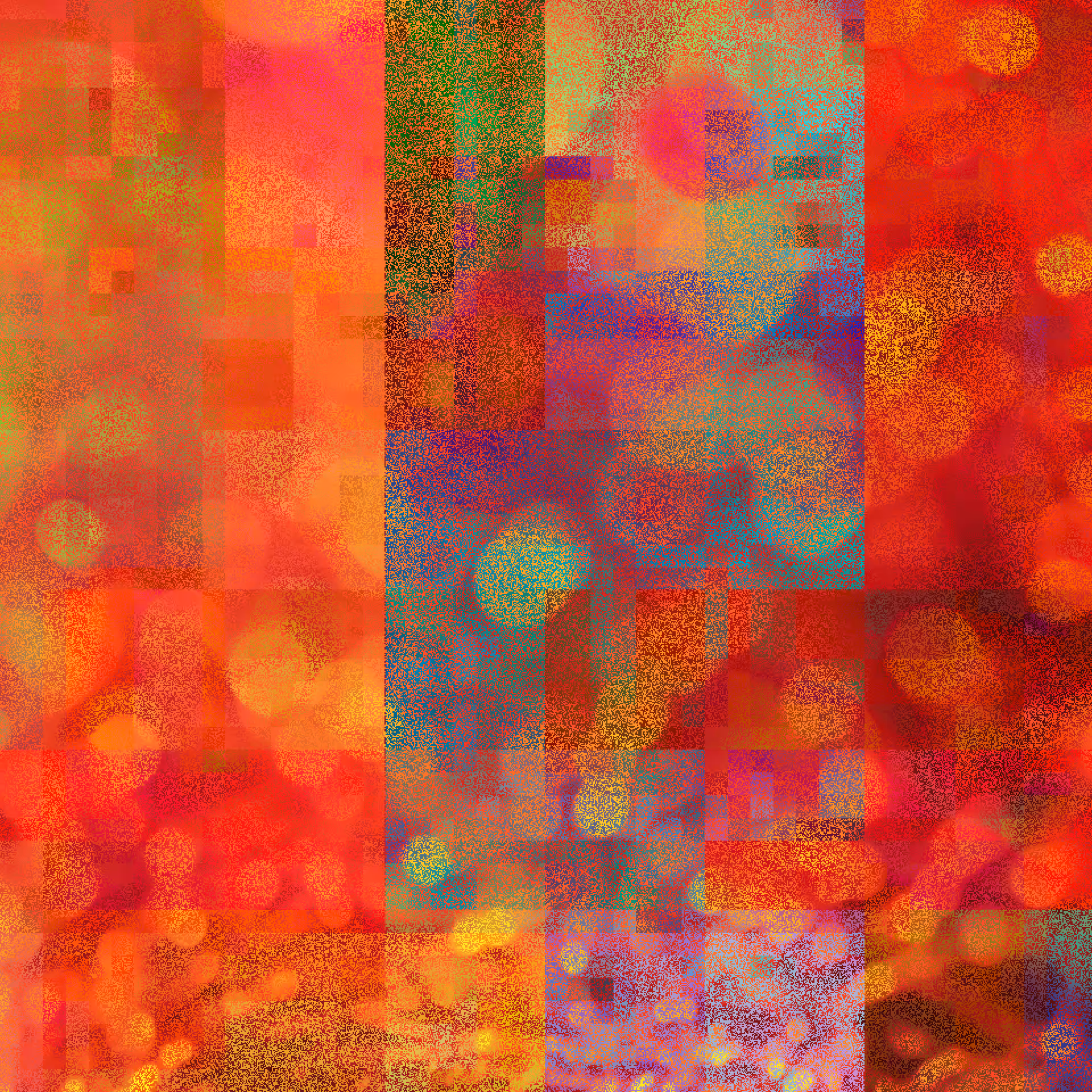 NO01 (Red & Turquoise)