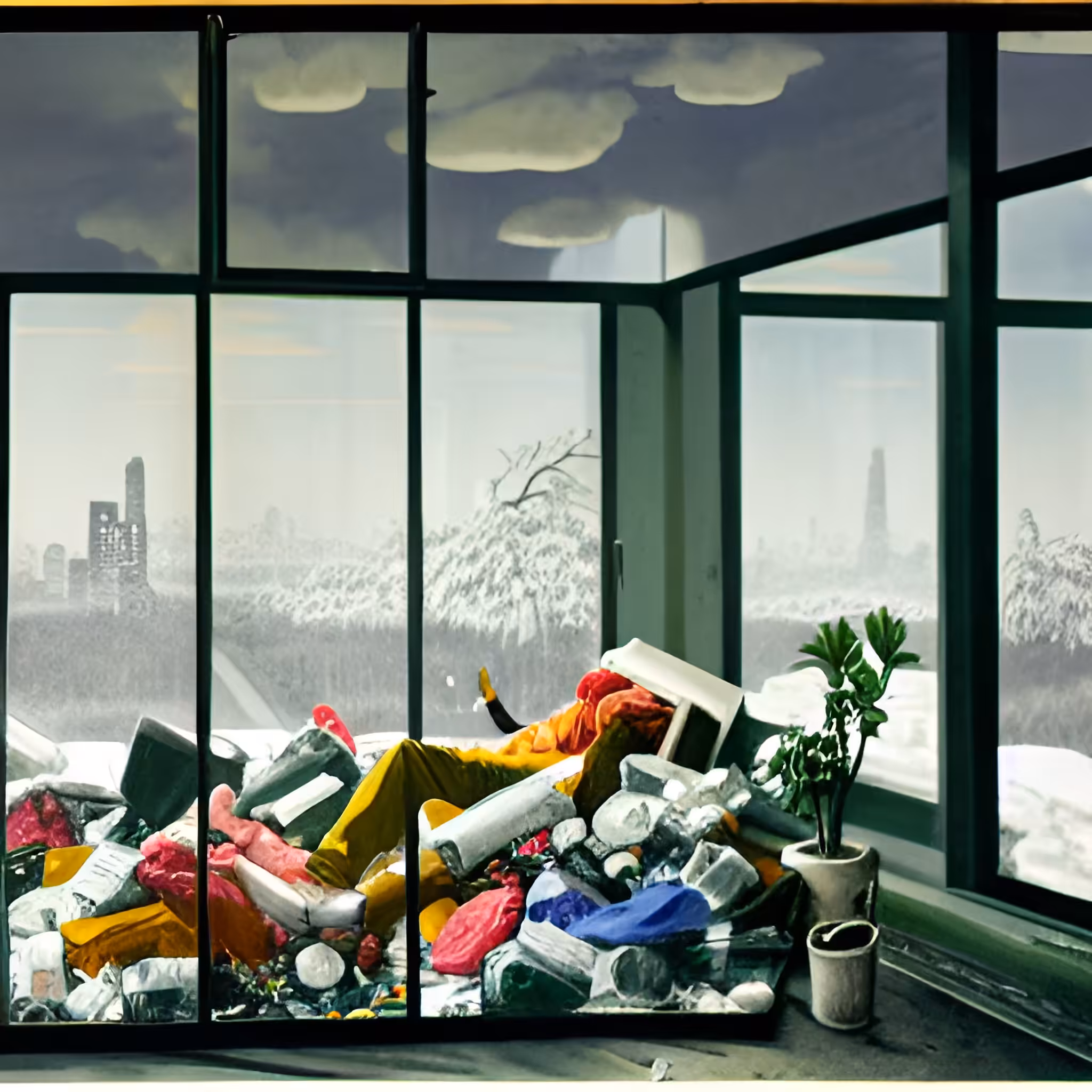 Chaotic Winter Interiors VII