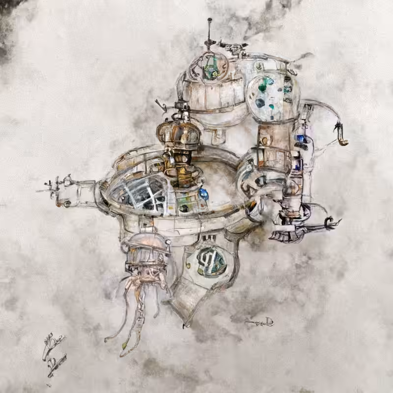 Utopian Space Castles #27