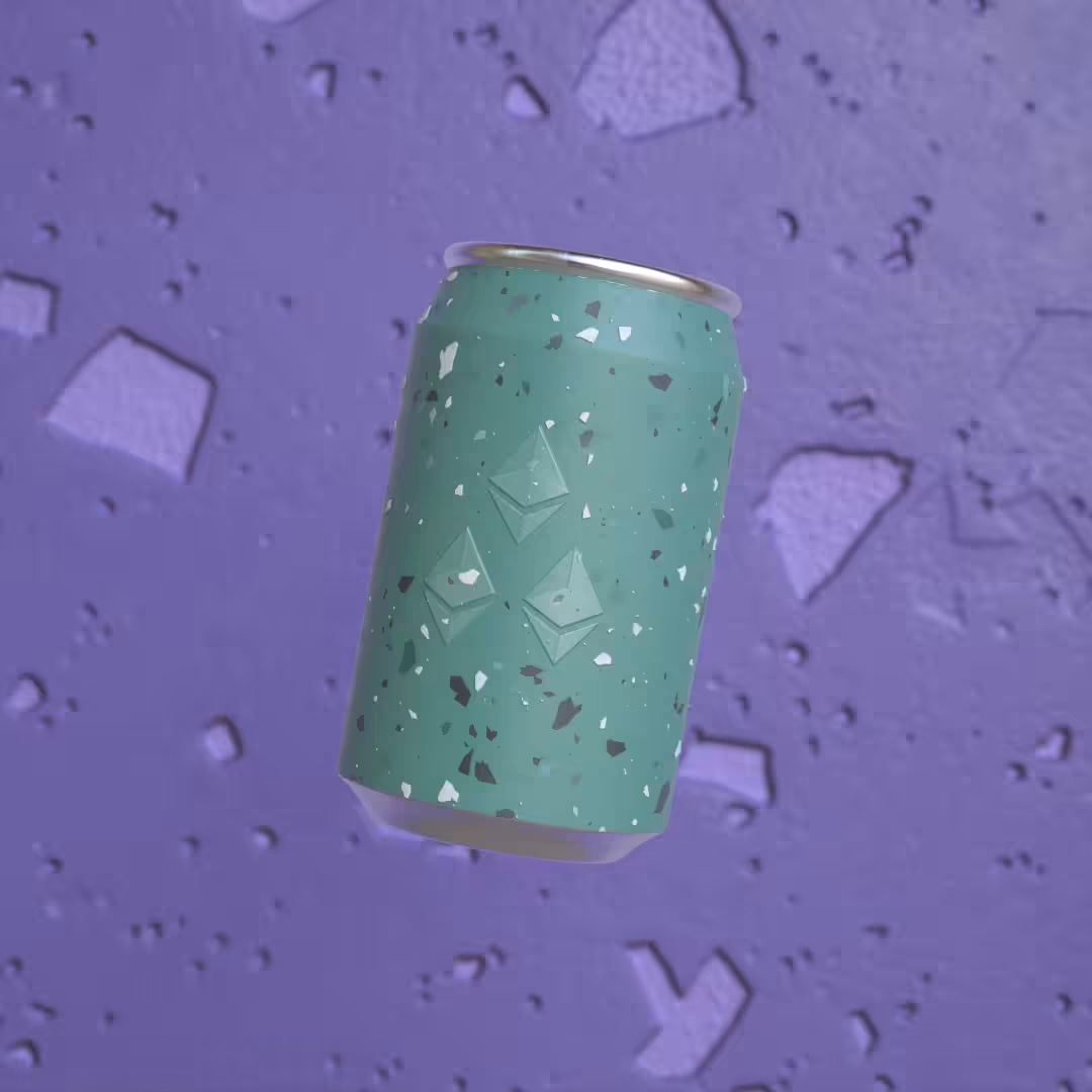 Terrazzo Set; Can #3