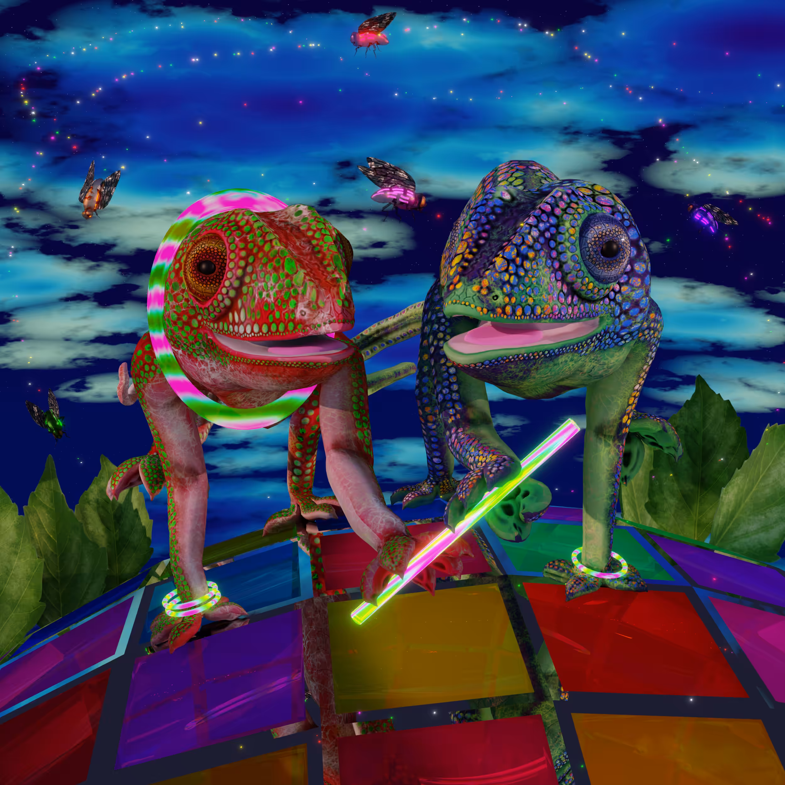 Chameleon Compadres #019