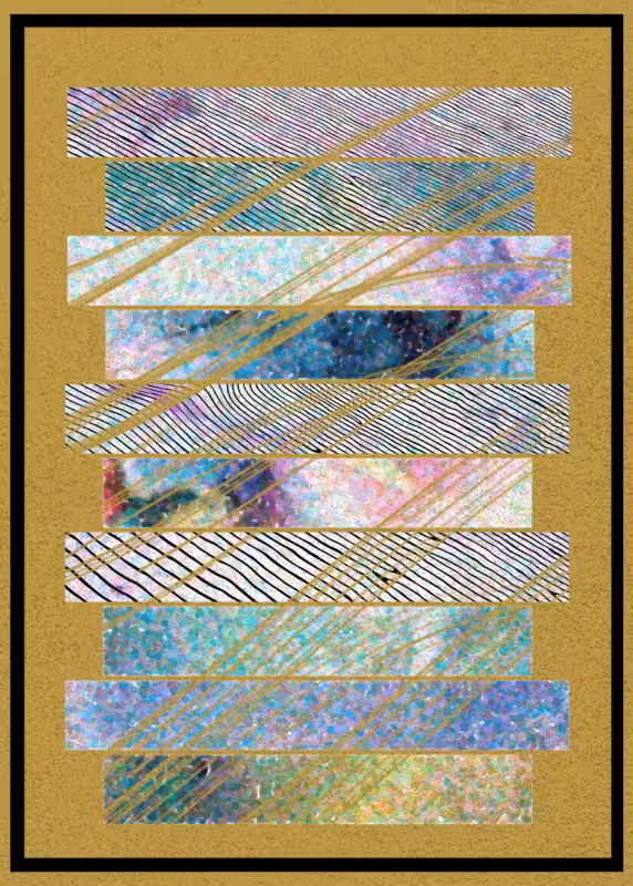 pointillism in lines  #25
