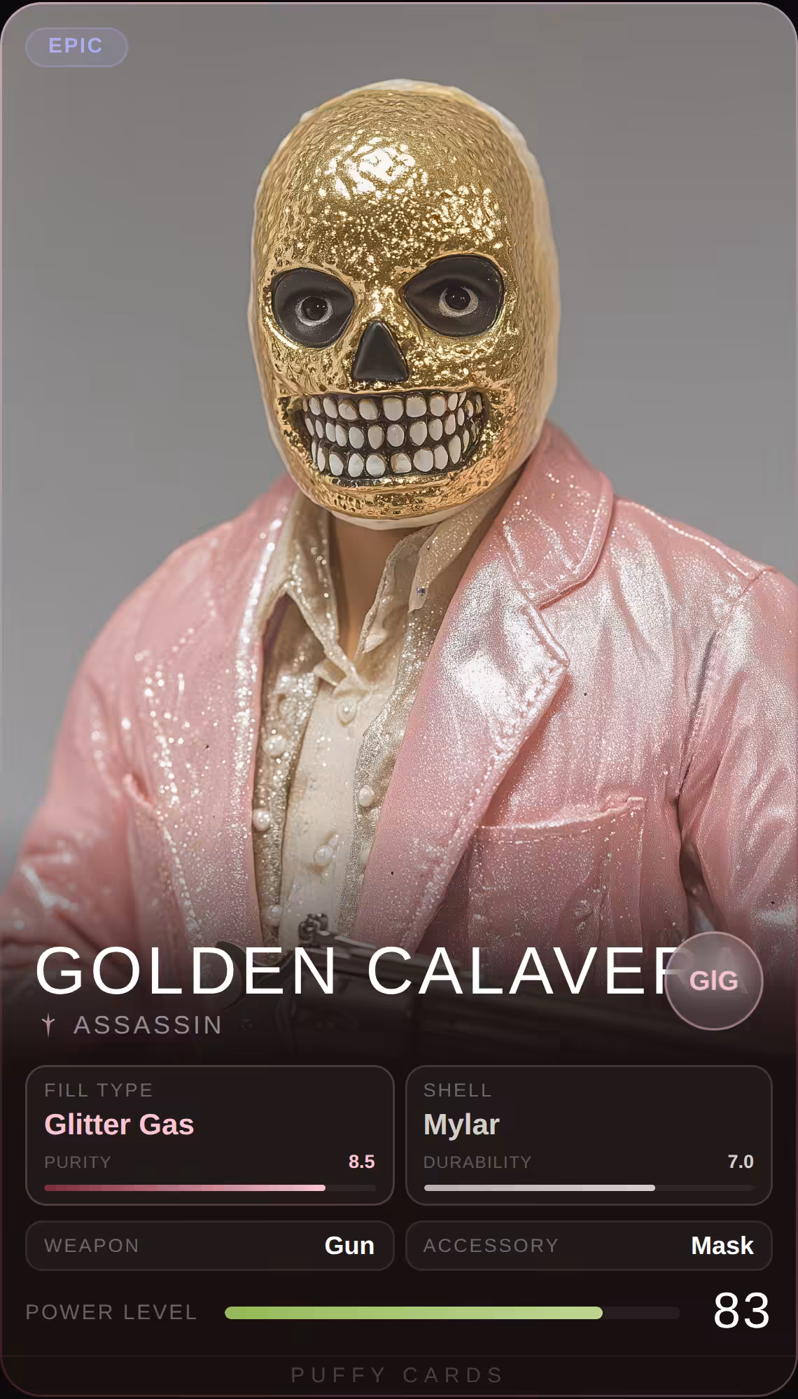 Golden Calavera
