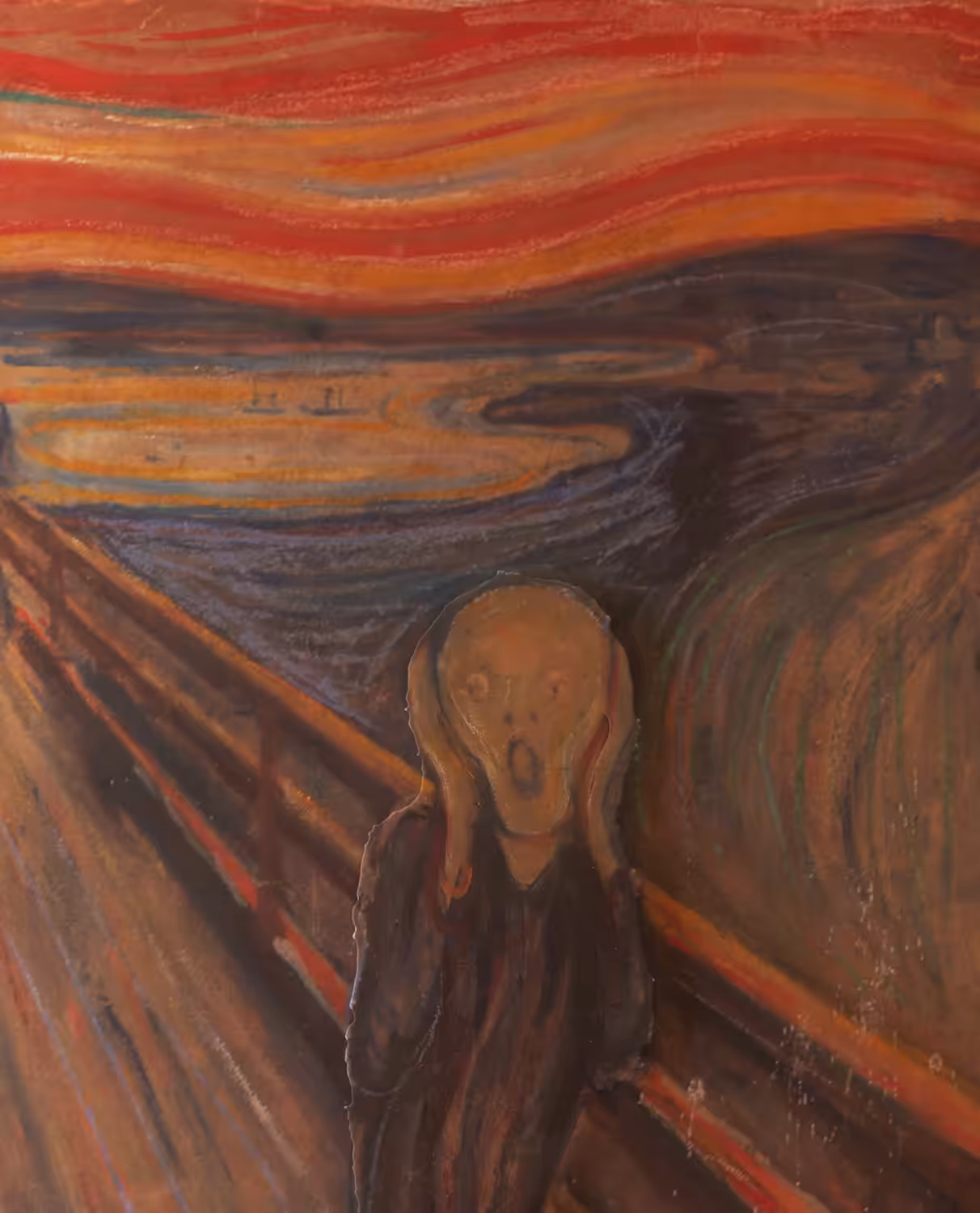 MELTING PAINTINGS VI: The Scream