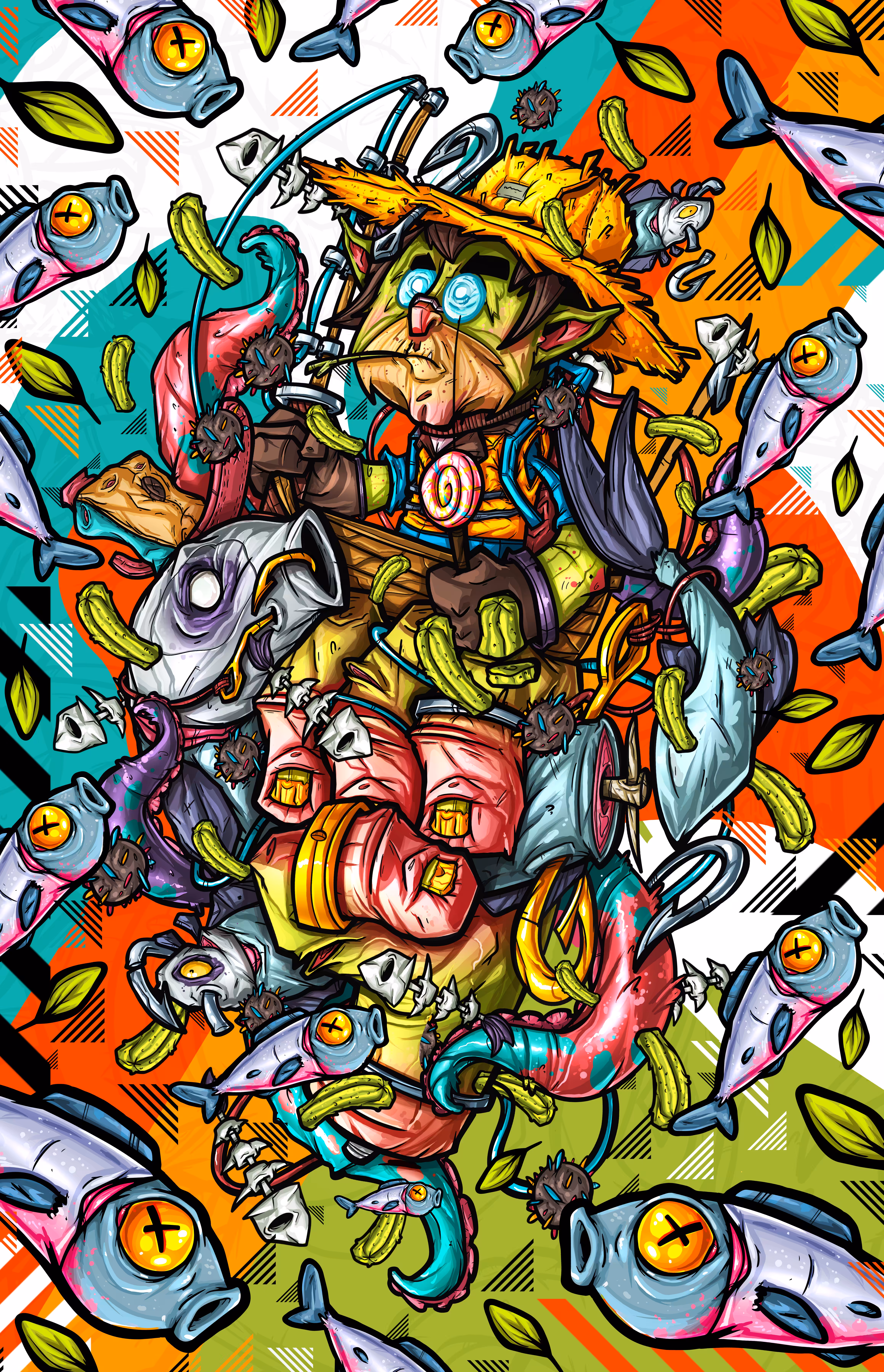  Illusion Fisherman