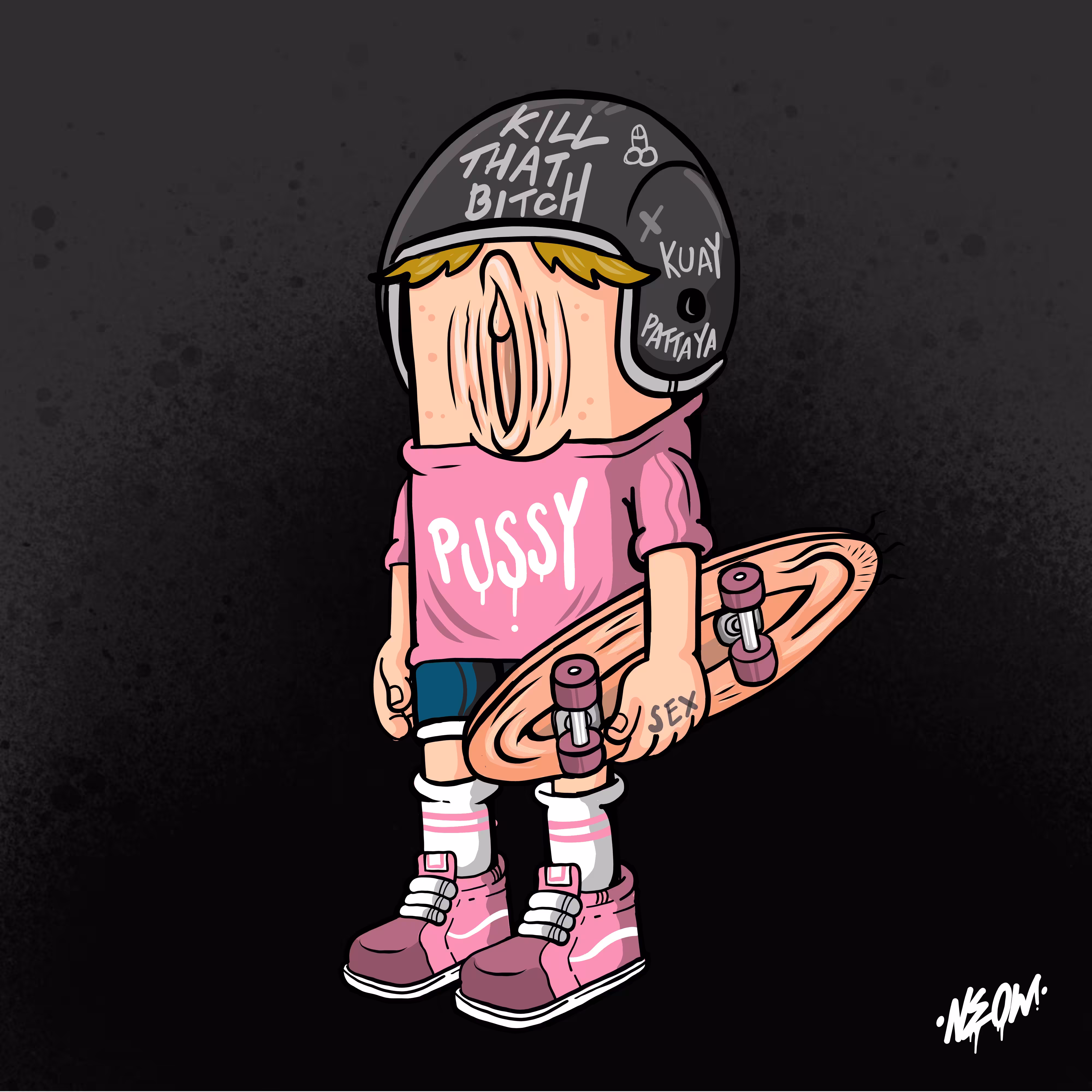 PUSSY FACE SKATER