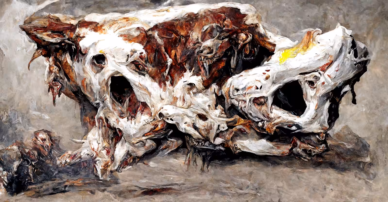 "Cow skull"-2