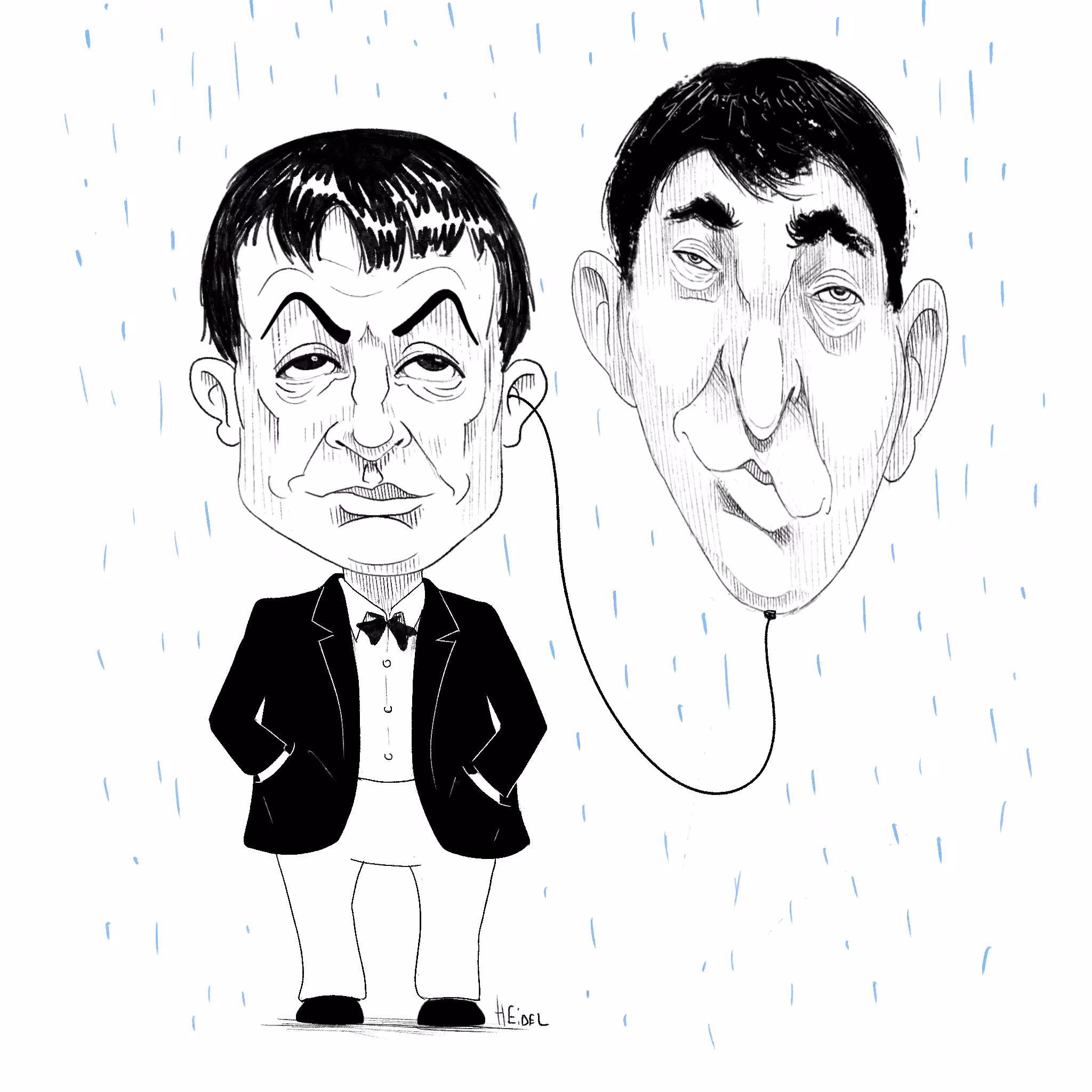 The rain