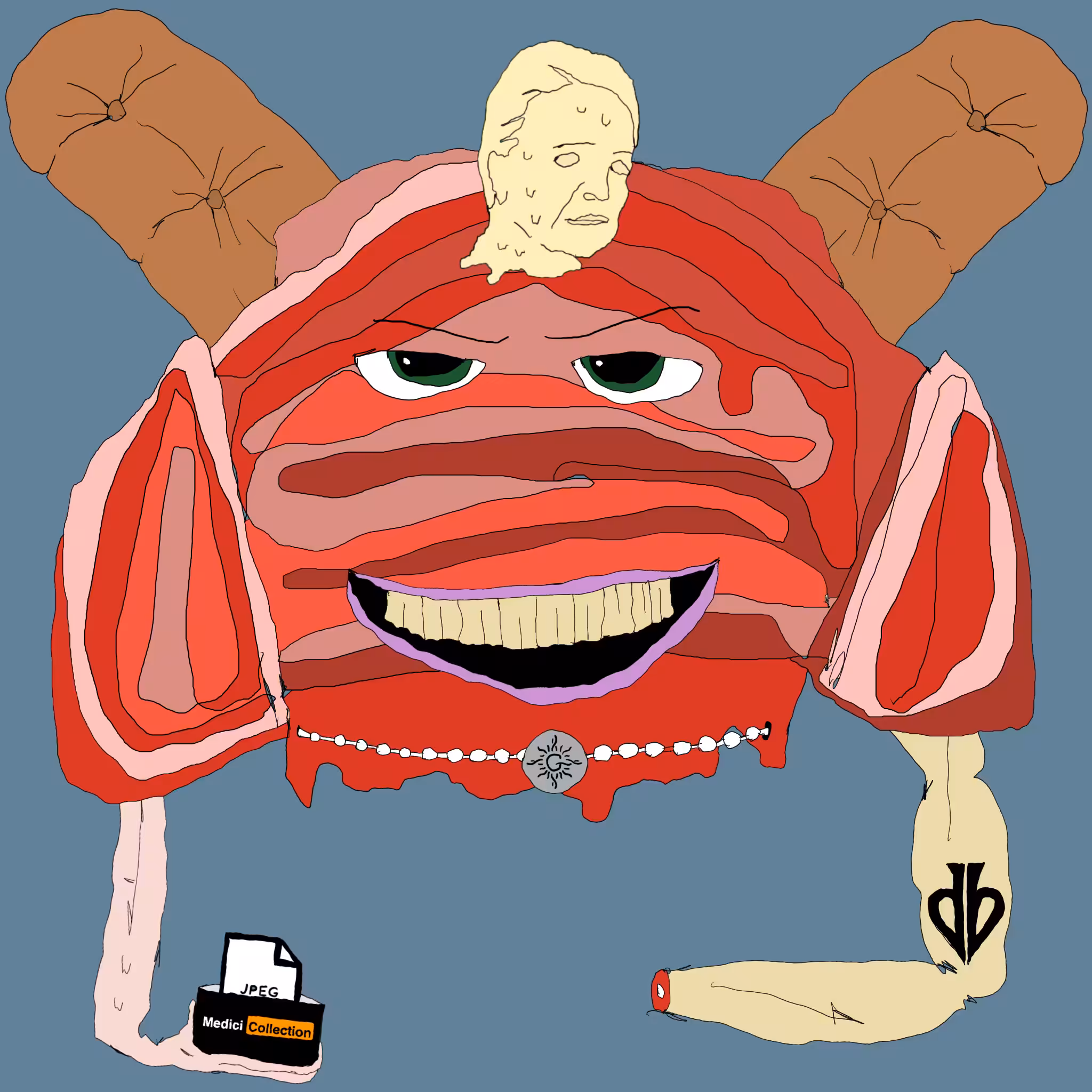 gristle buddeez worldwide: buddee #1372