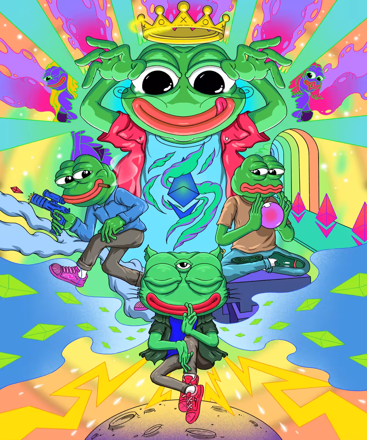 Pepe cast a spell 