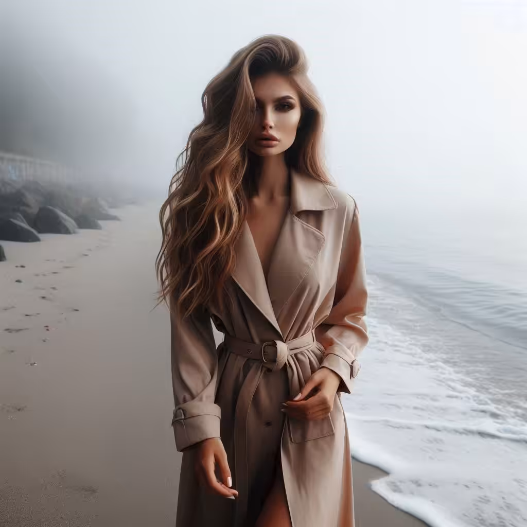 Mona Lisa on the Beach