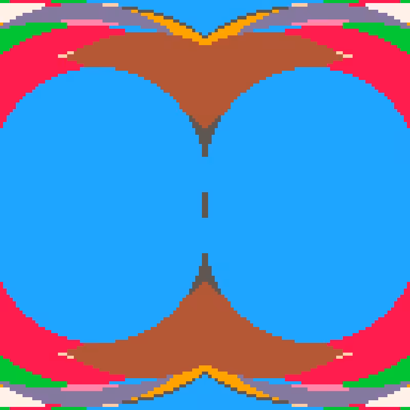 Rapid Psychedelic Inkblot Test Generator #79
