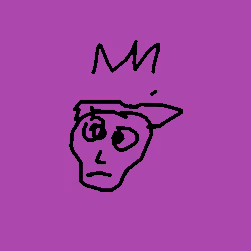 Basquiat Doodles: Basquiat #53