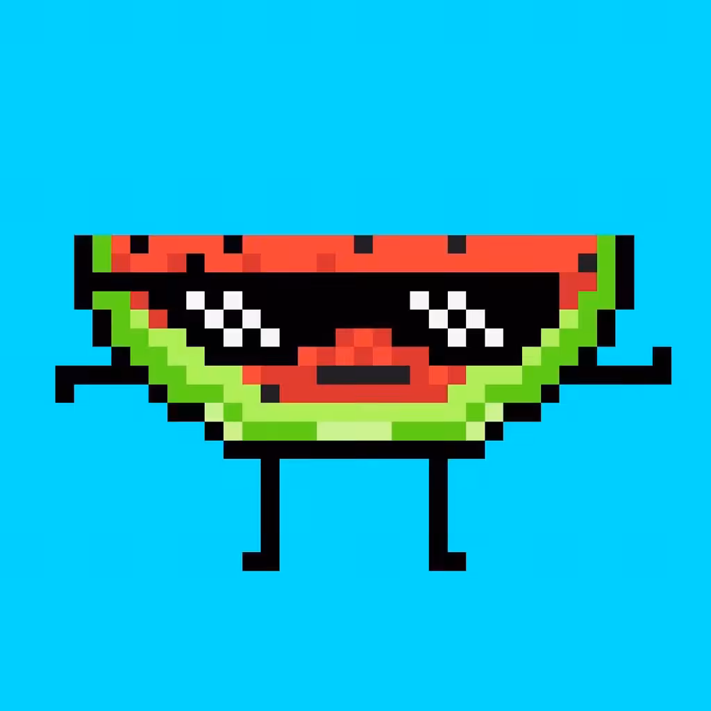 Watermelon dude