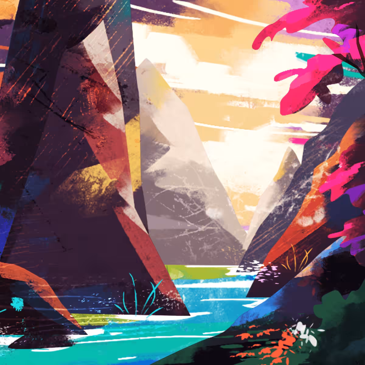Beautiful valley