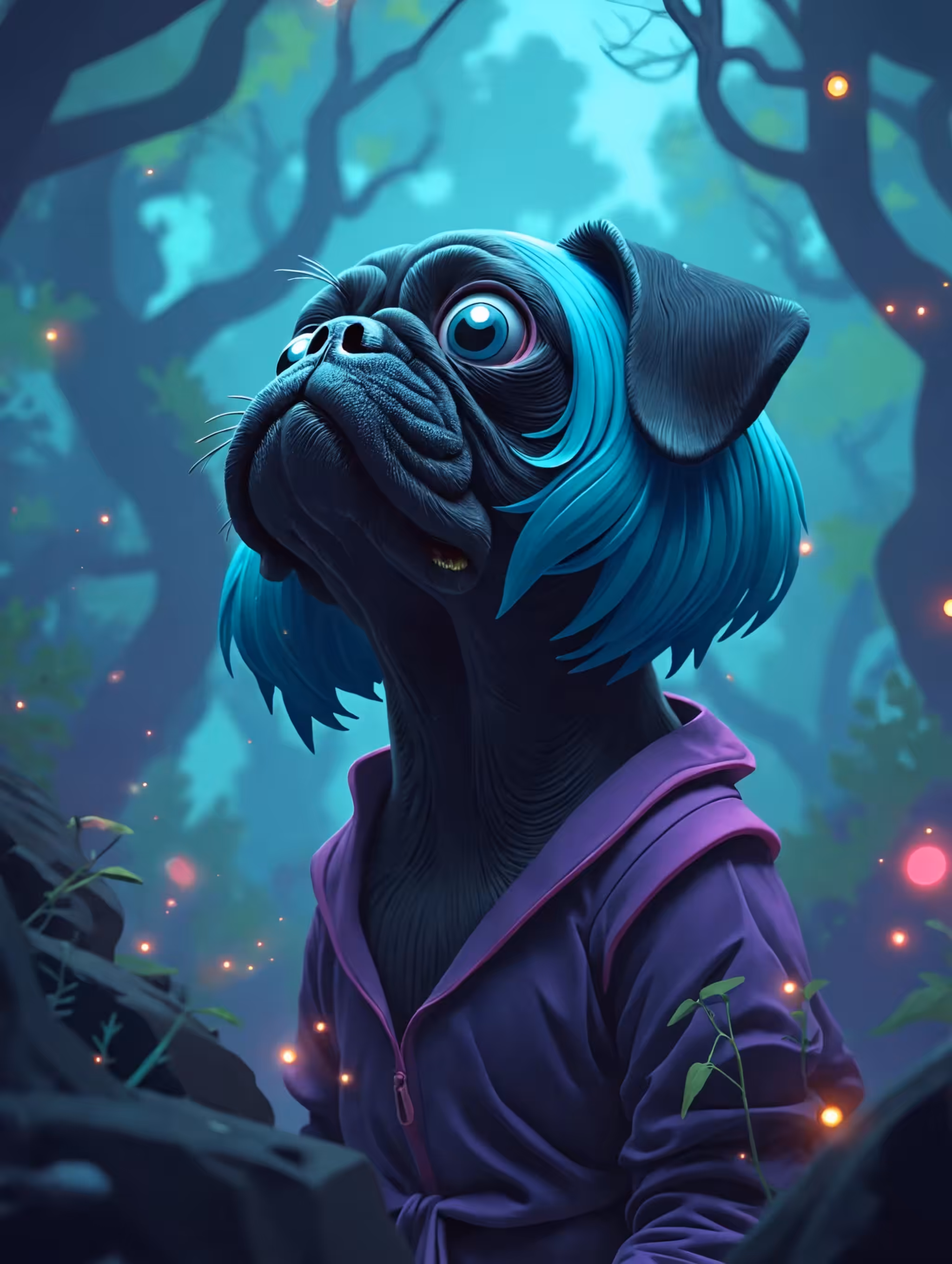 GlitchVember Puggerina 