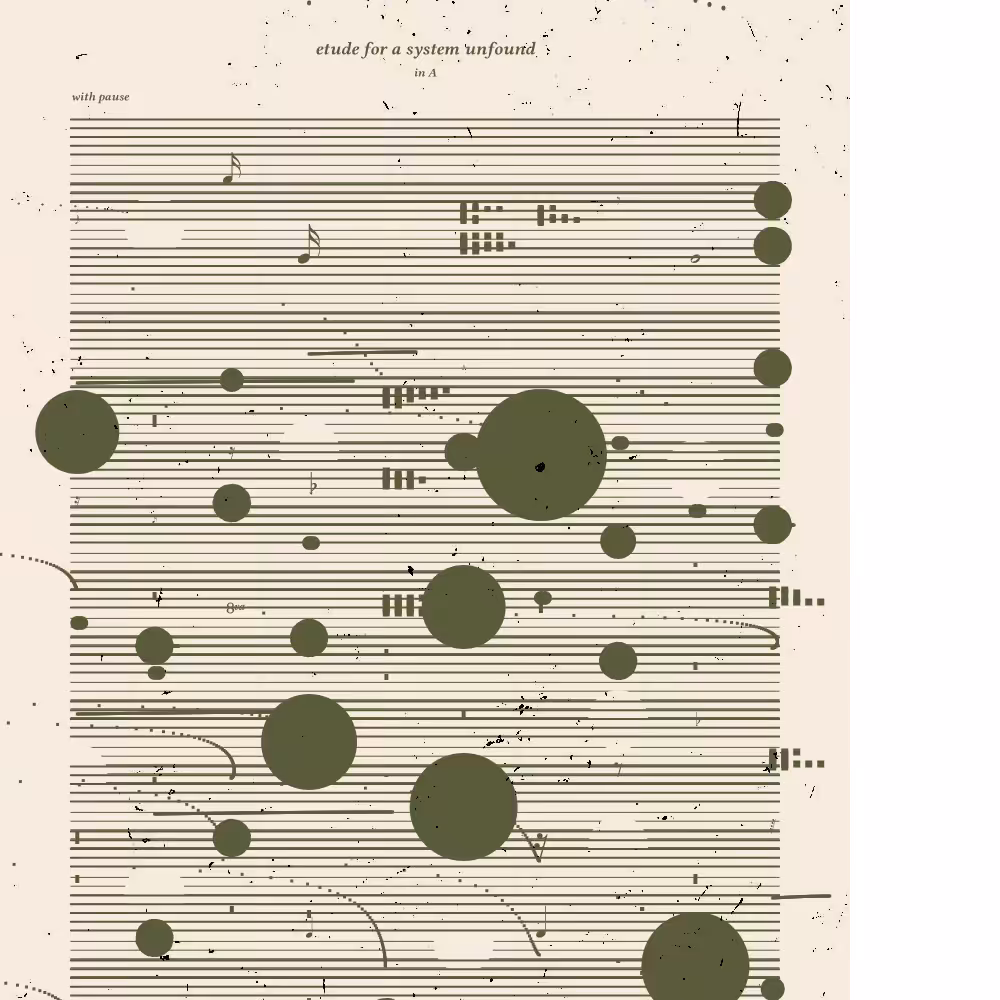 etude for a system unfound #1