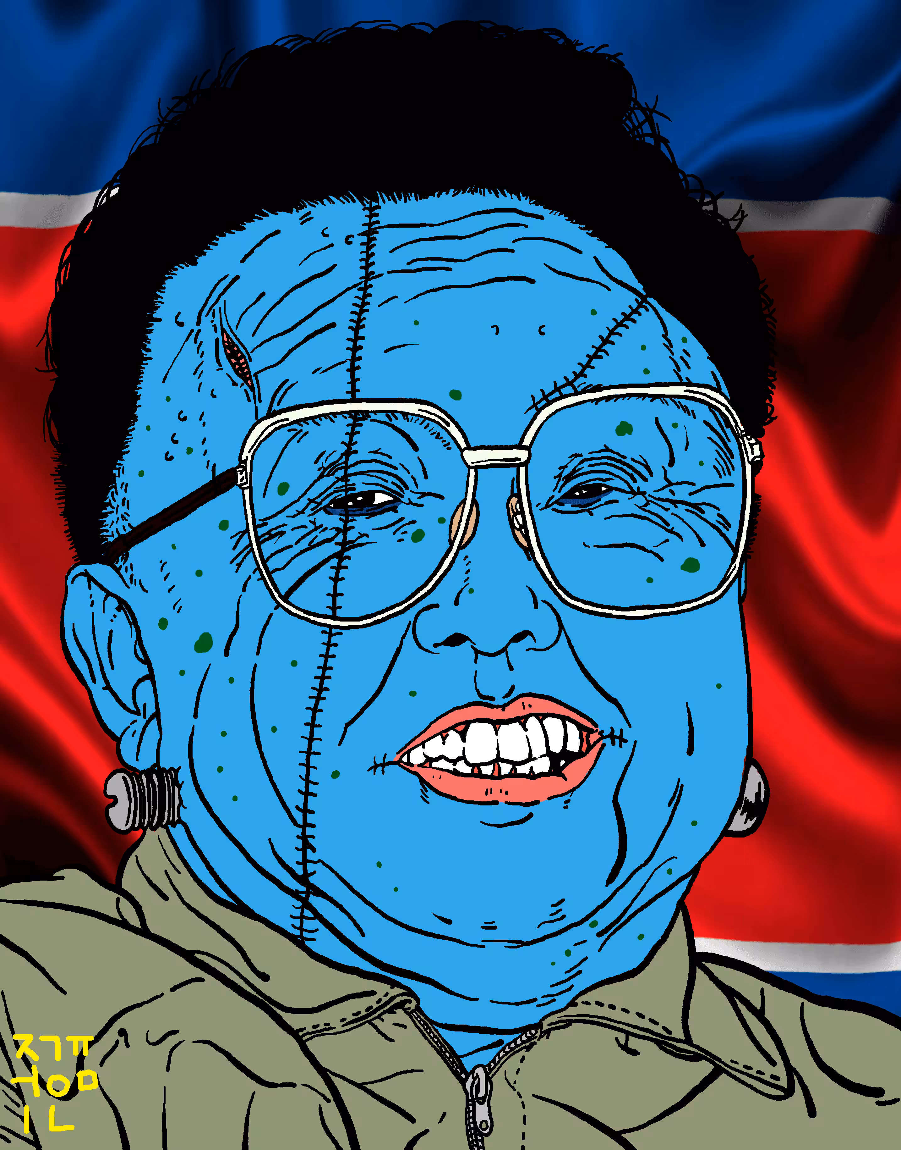 BAD JOKE Franken KIM