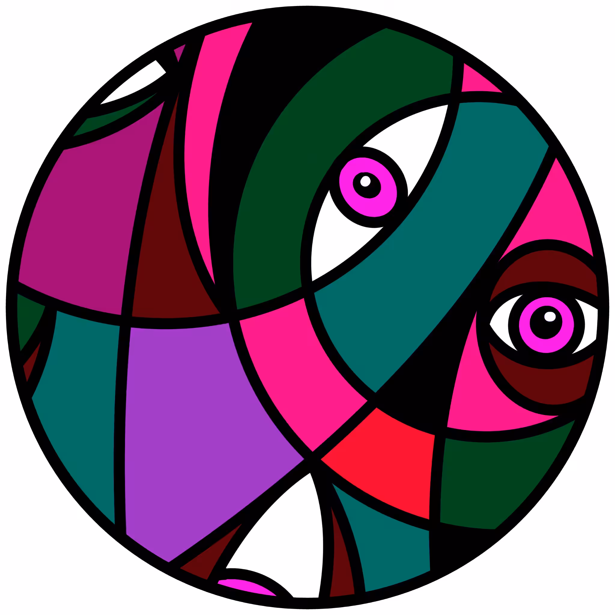 Cubist Circle 67