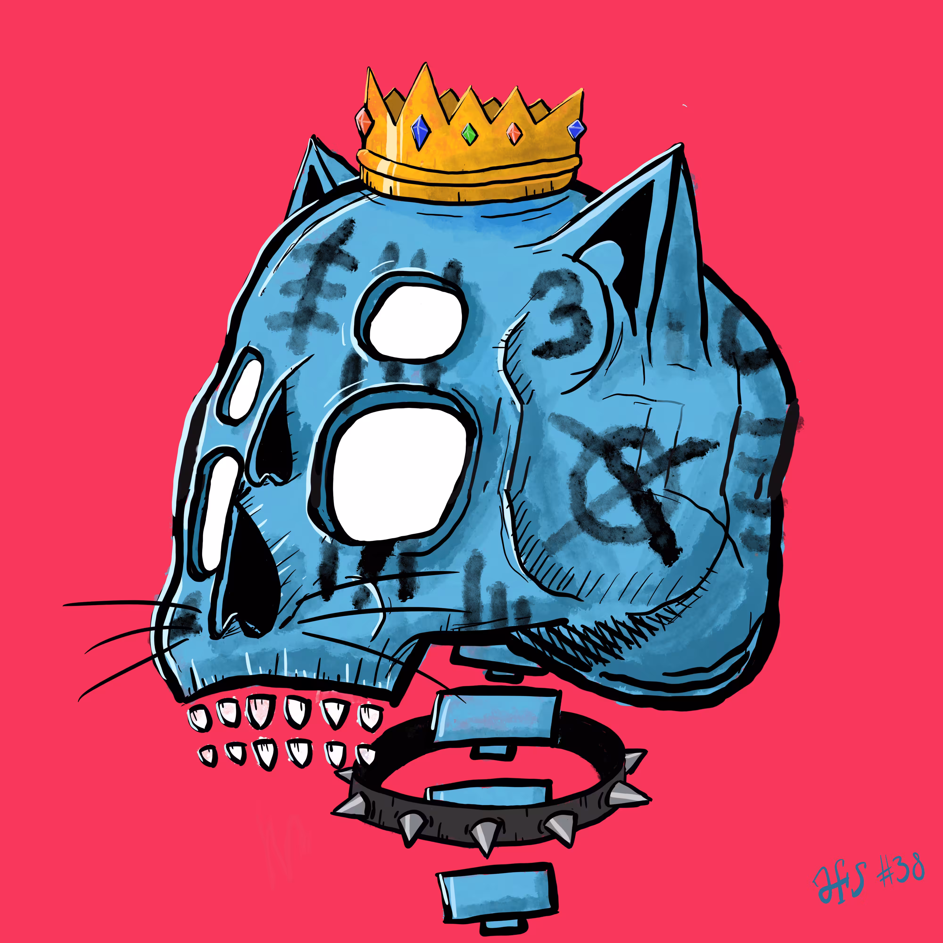 Almost Fancy Skull #38