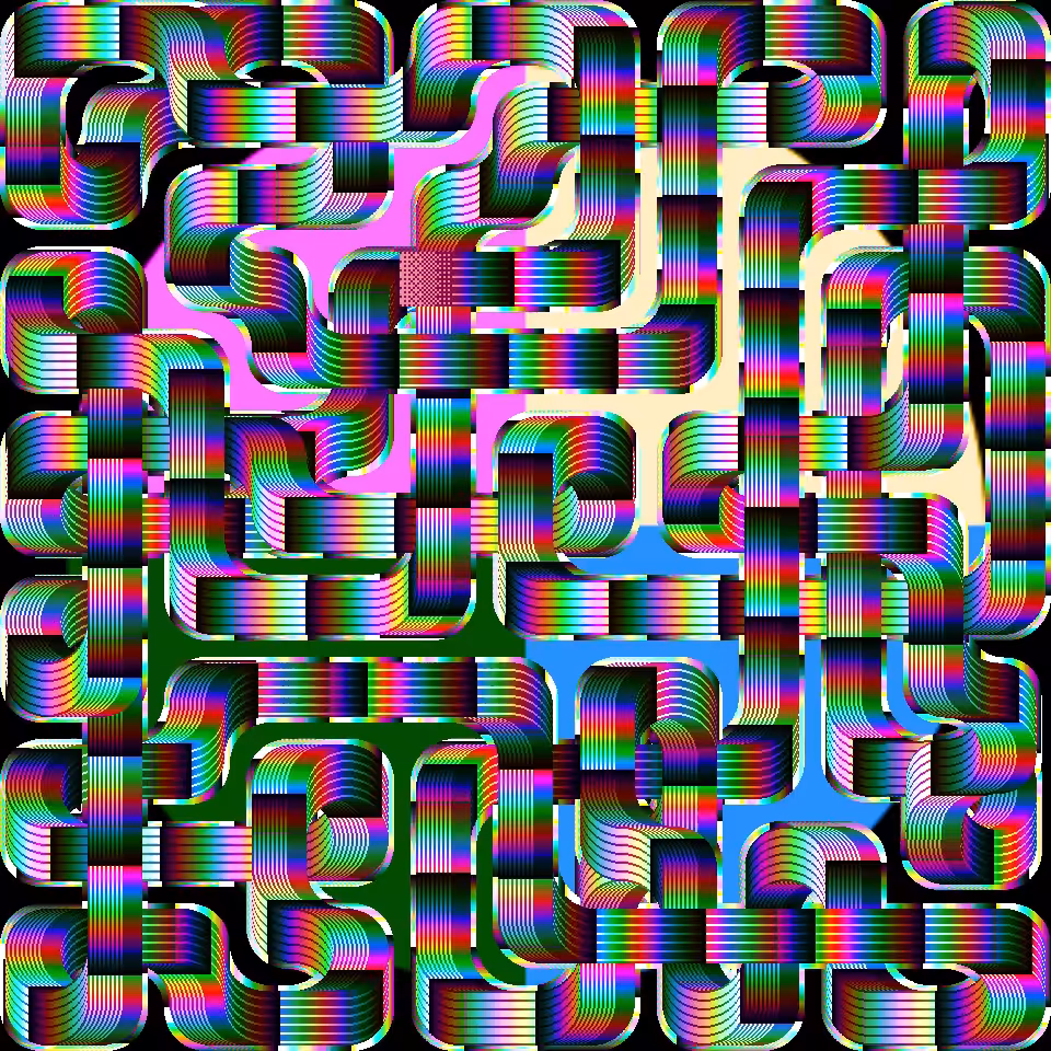 Coalescent Filament Medium Resilience Progression Continuum #8