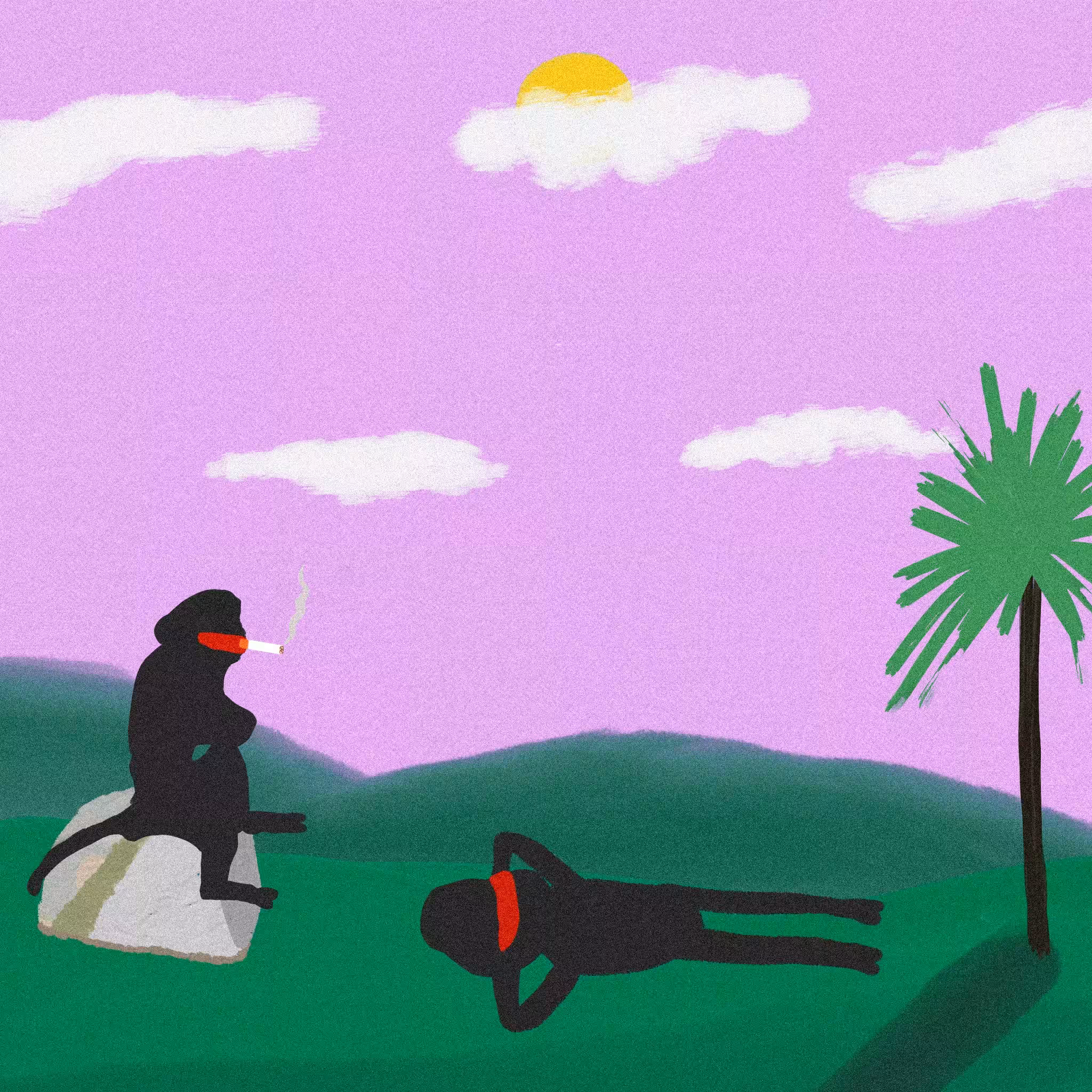 Chill monkeys