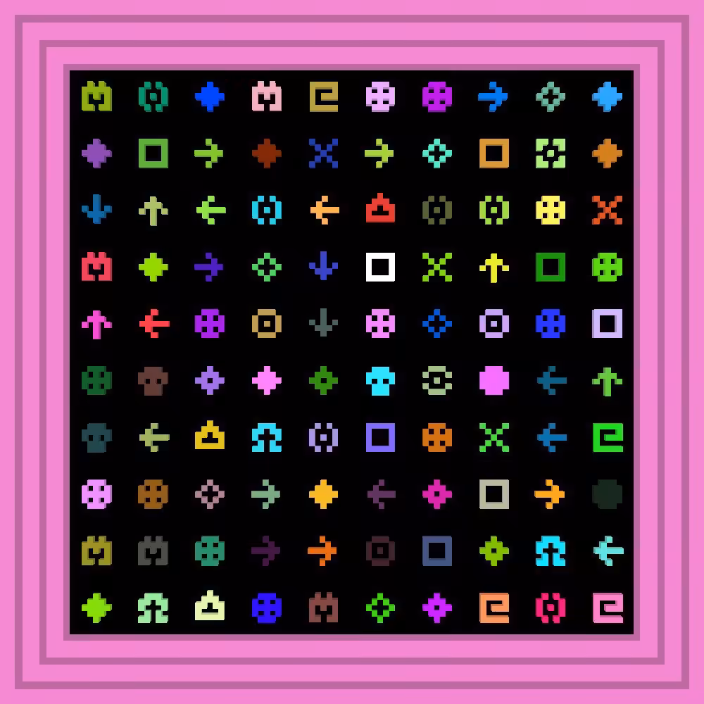 cryptocaravan :: Procedural Symbols #228/1000